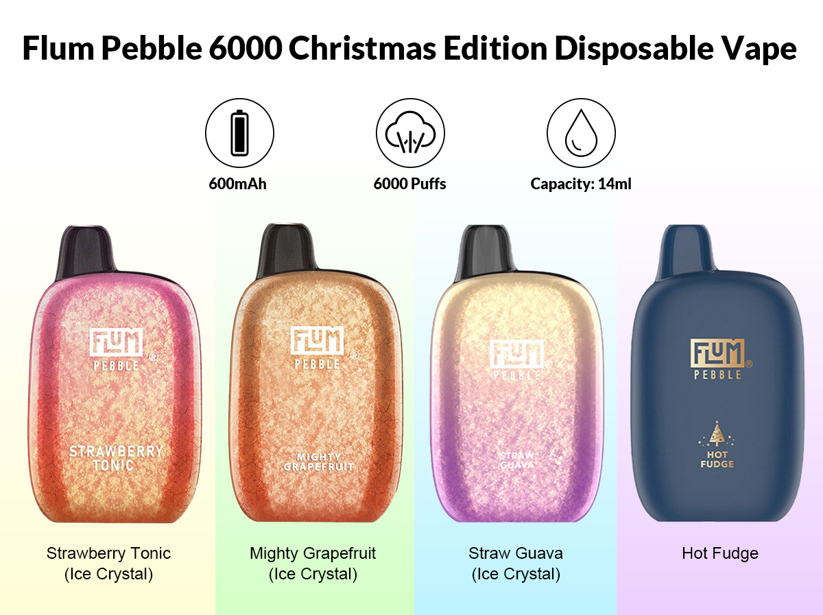 best Flum Pebble 6000 Christmas Edition