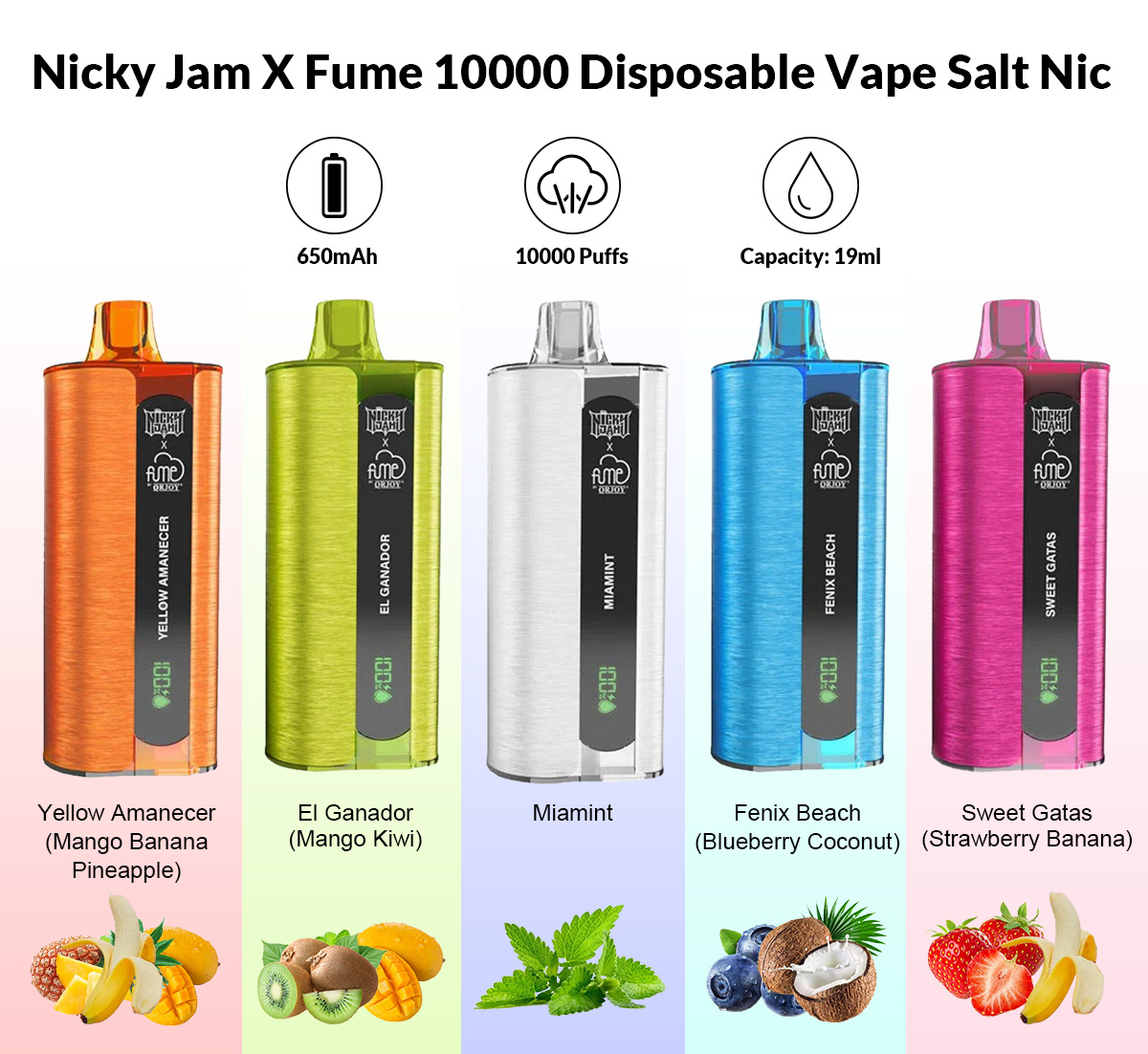 cheap Nicky Jam X Fume 10000