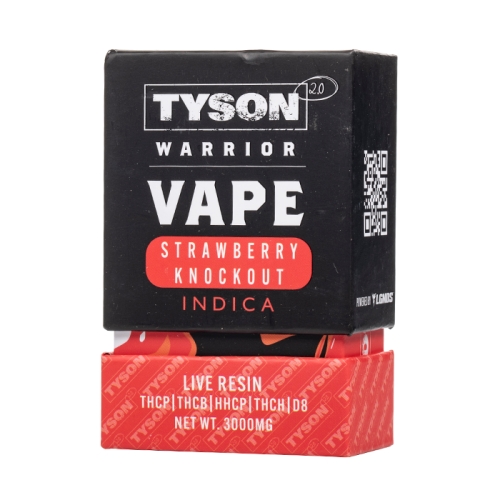 Tyson 2.0 Warrior Series Live Resin Disposable Vape Kit 3G 