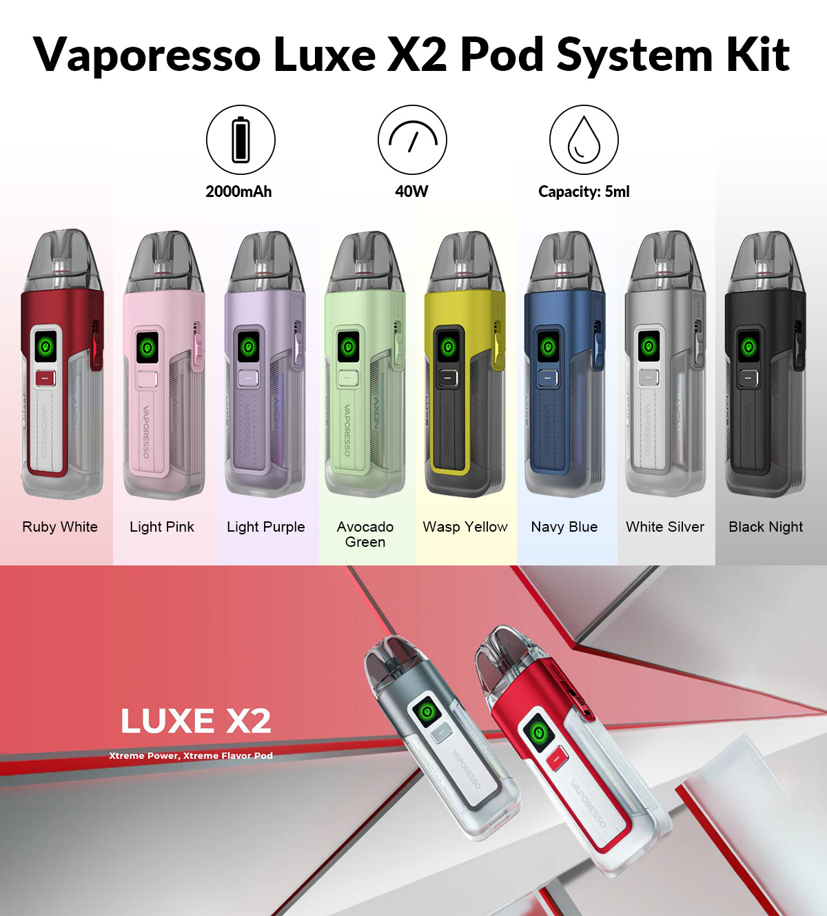 Vaporesso Luxe X2 for sale
