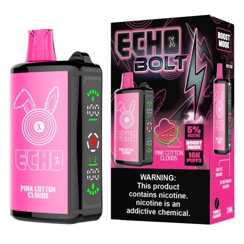 Echo Bolt 16K Disposable Vape 24ml | Vapesourcing