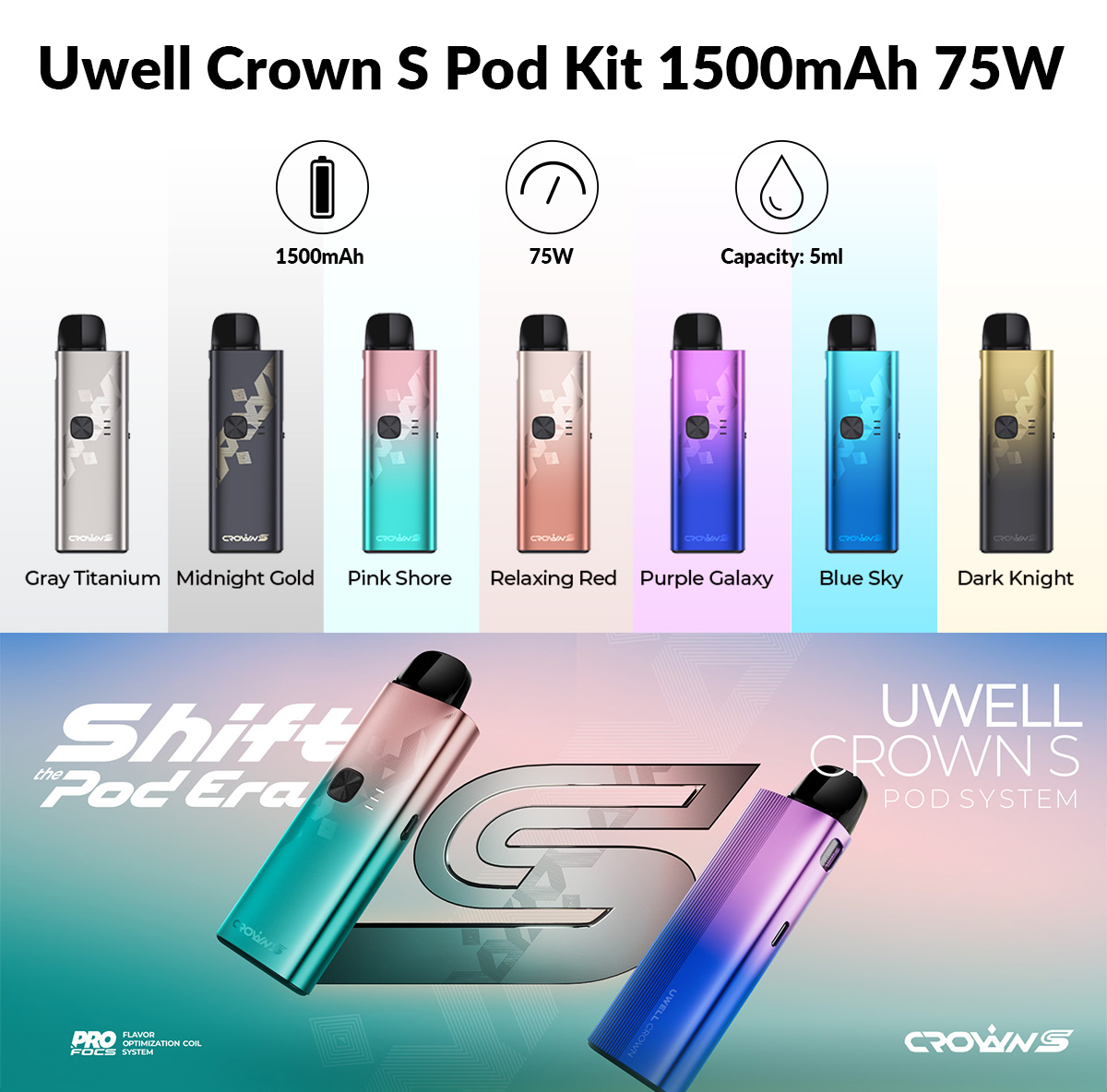 cheap Uwell Crown S