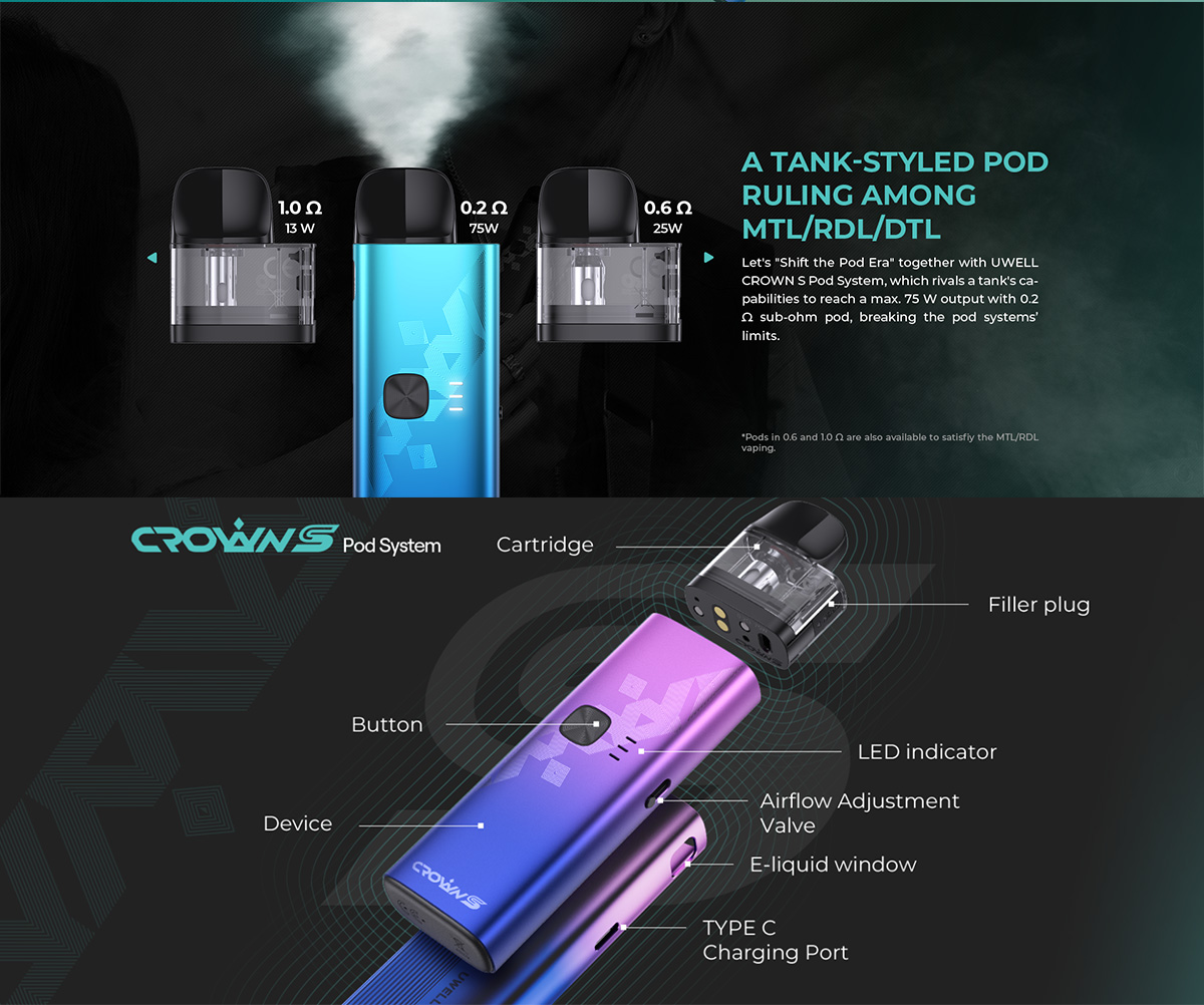 Uwell Crown S for sale