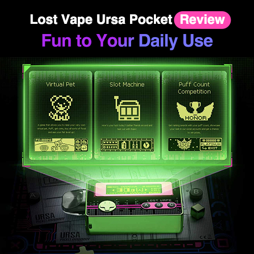 elfbar elfa master akku Lost Vape Ursa Pocket Pod Kit 1200mAh 30W main image 1