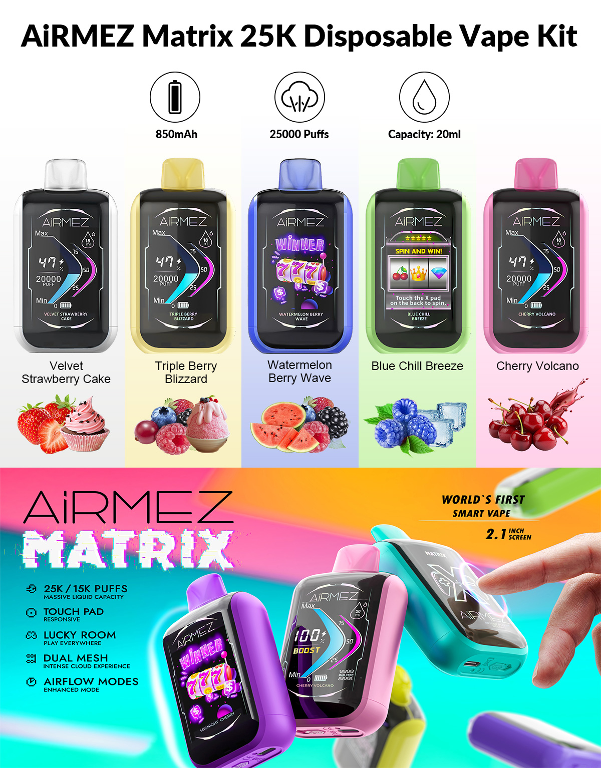AiRMEZ Matrix 25K for sale