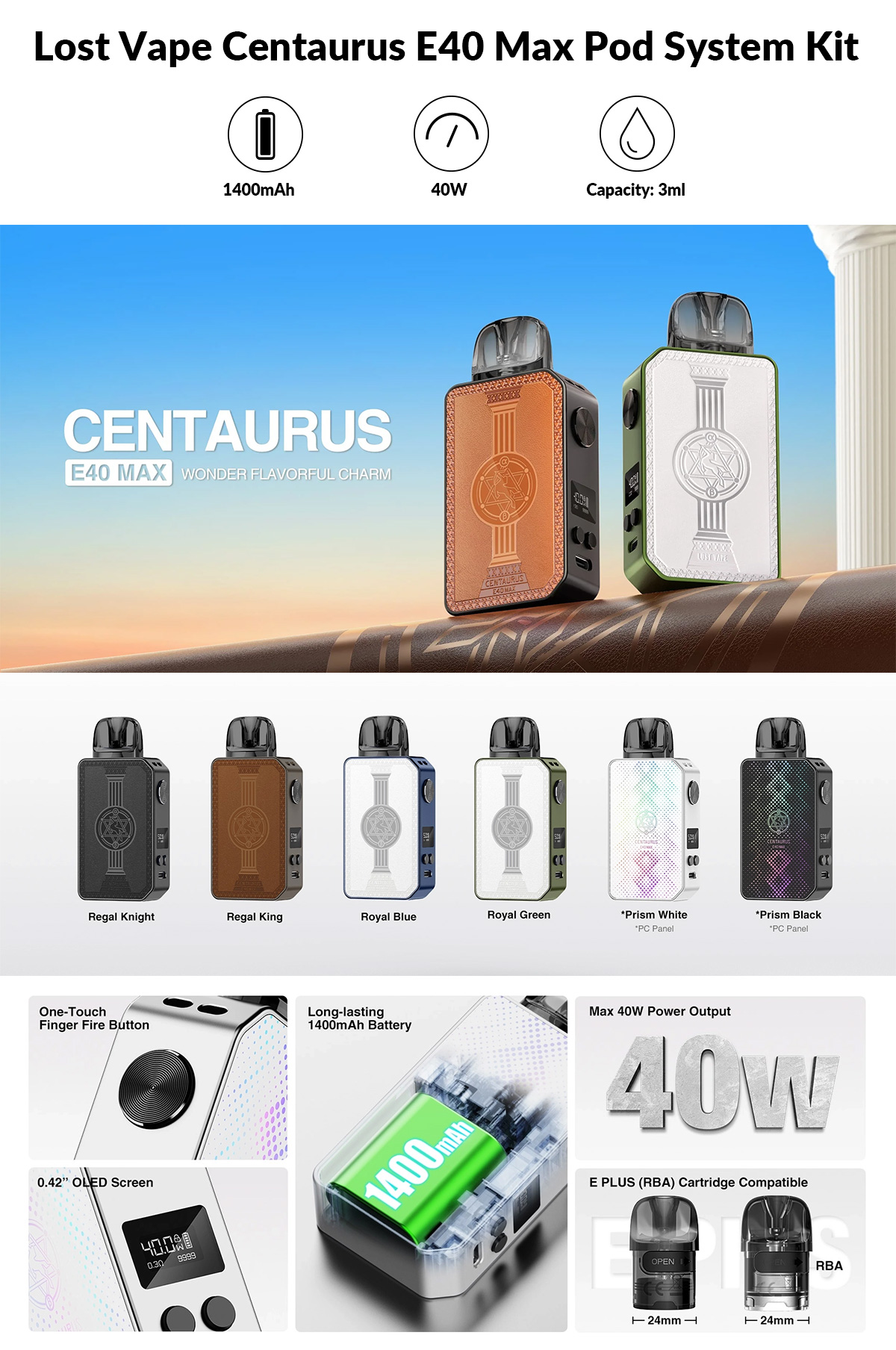 top Lost Vape Centaurus E40 Max