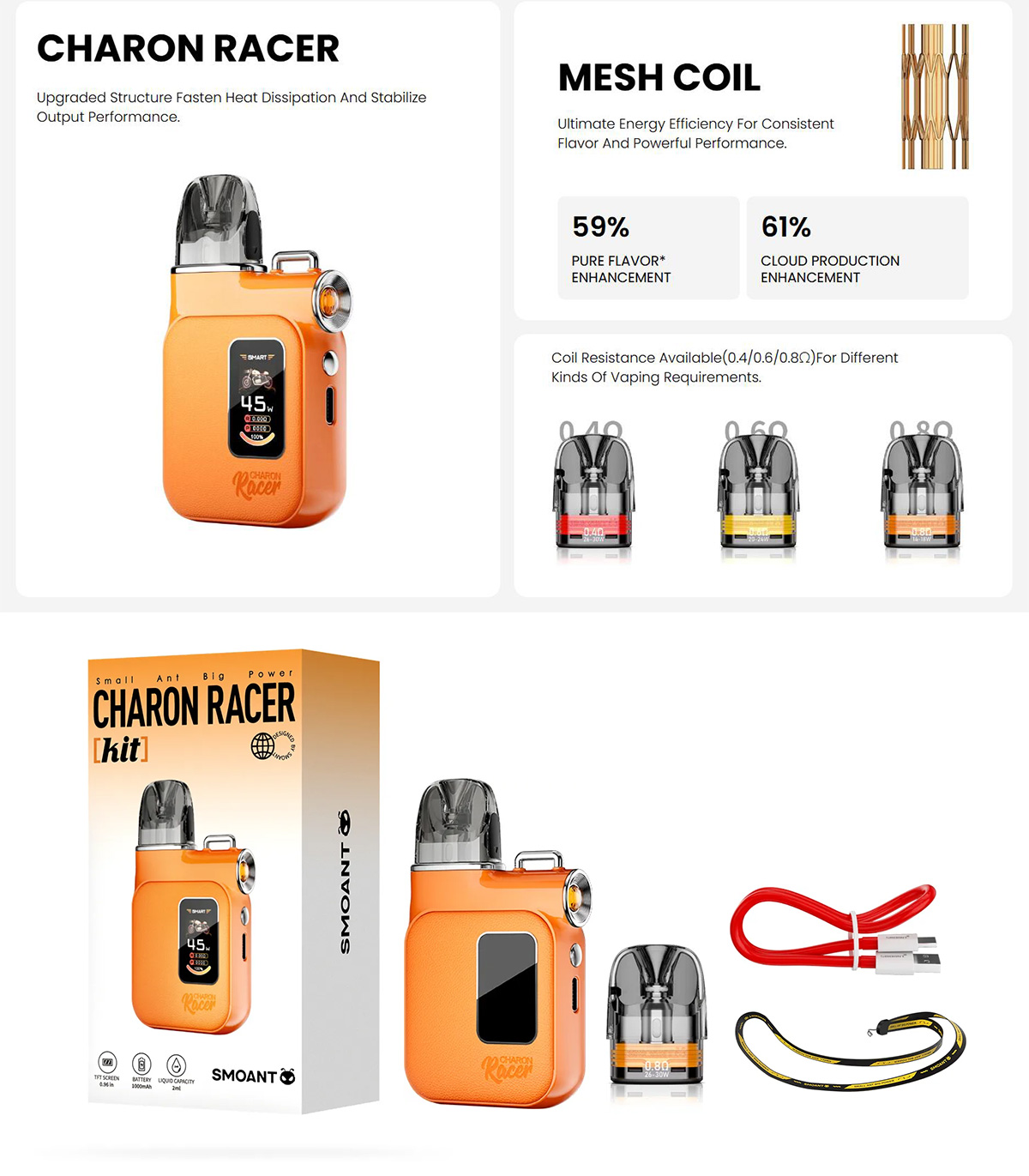 Smoant Charon Racer for sale