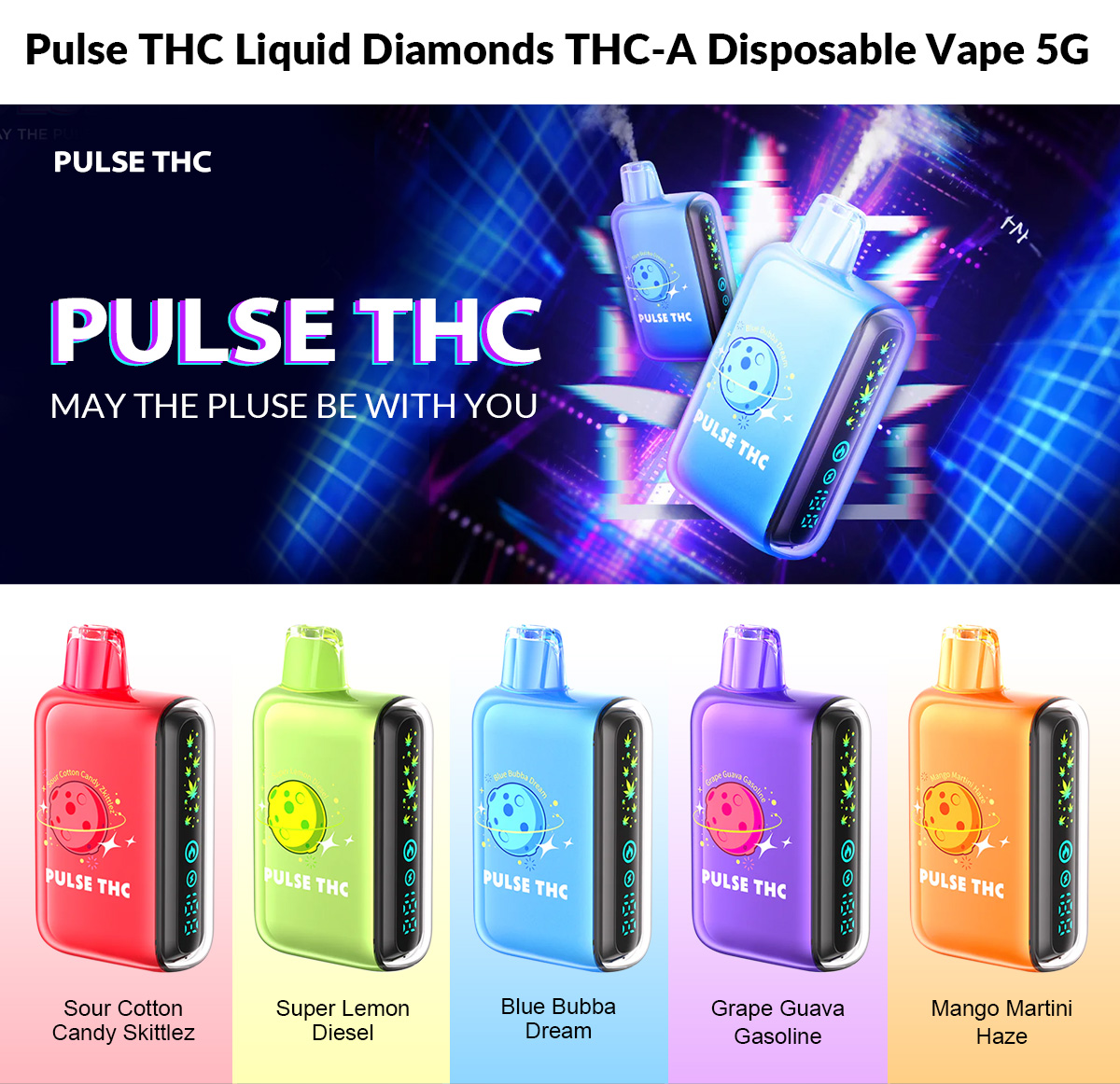 chesp Pulse THC Liquid Diamonds