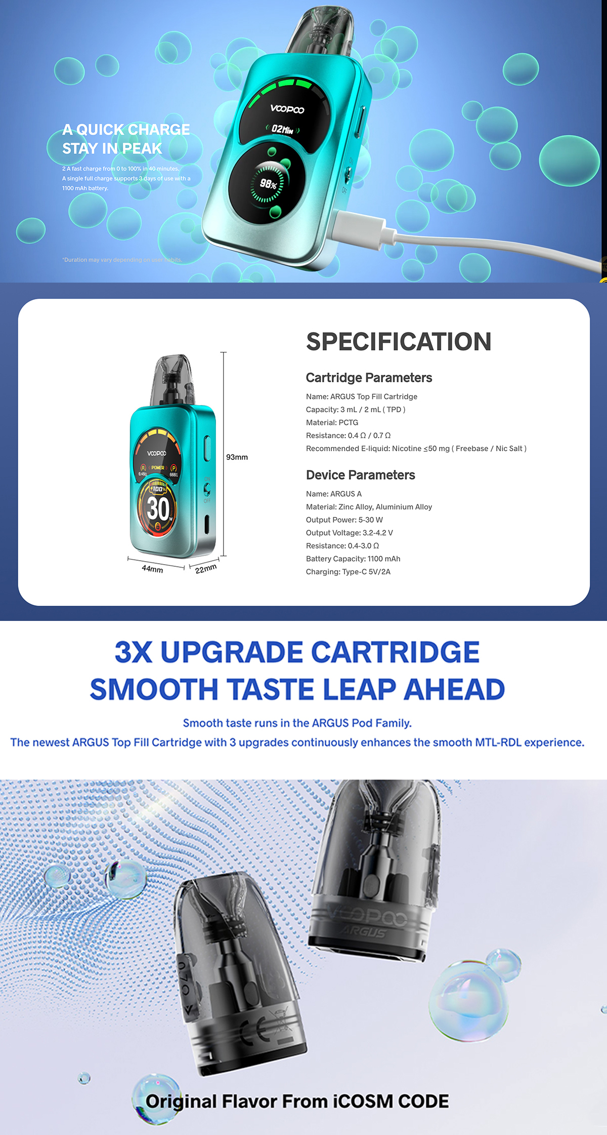 VOOPOO Argus A hot sale