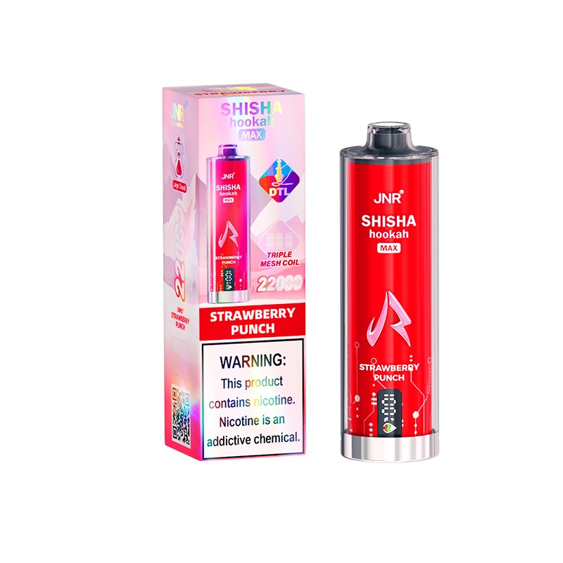 max e cig e-shisha JNR Shisha Hookah Max 22000 Disposable Vape 2%
