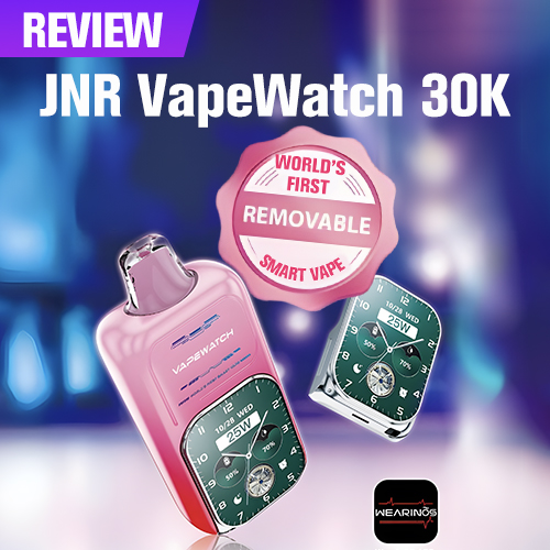 JNR VapeWatch 30K Vape Review: World's First Removable Watch Vape |  Vapesourcing