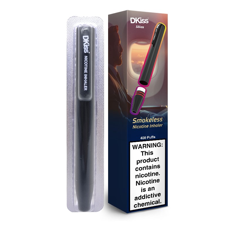 DKiss Slim Smokeless Nicotine Inhaler 400 Puffs Vapesourcing