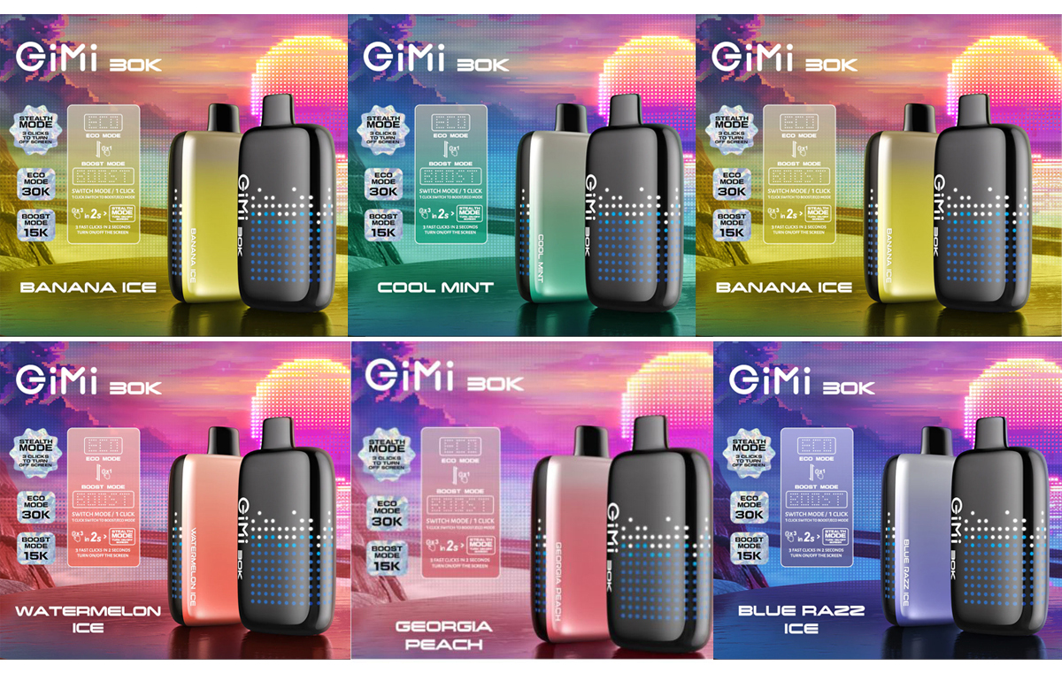 best GiMi 30K Disposable Vape by VIHO