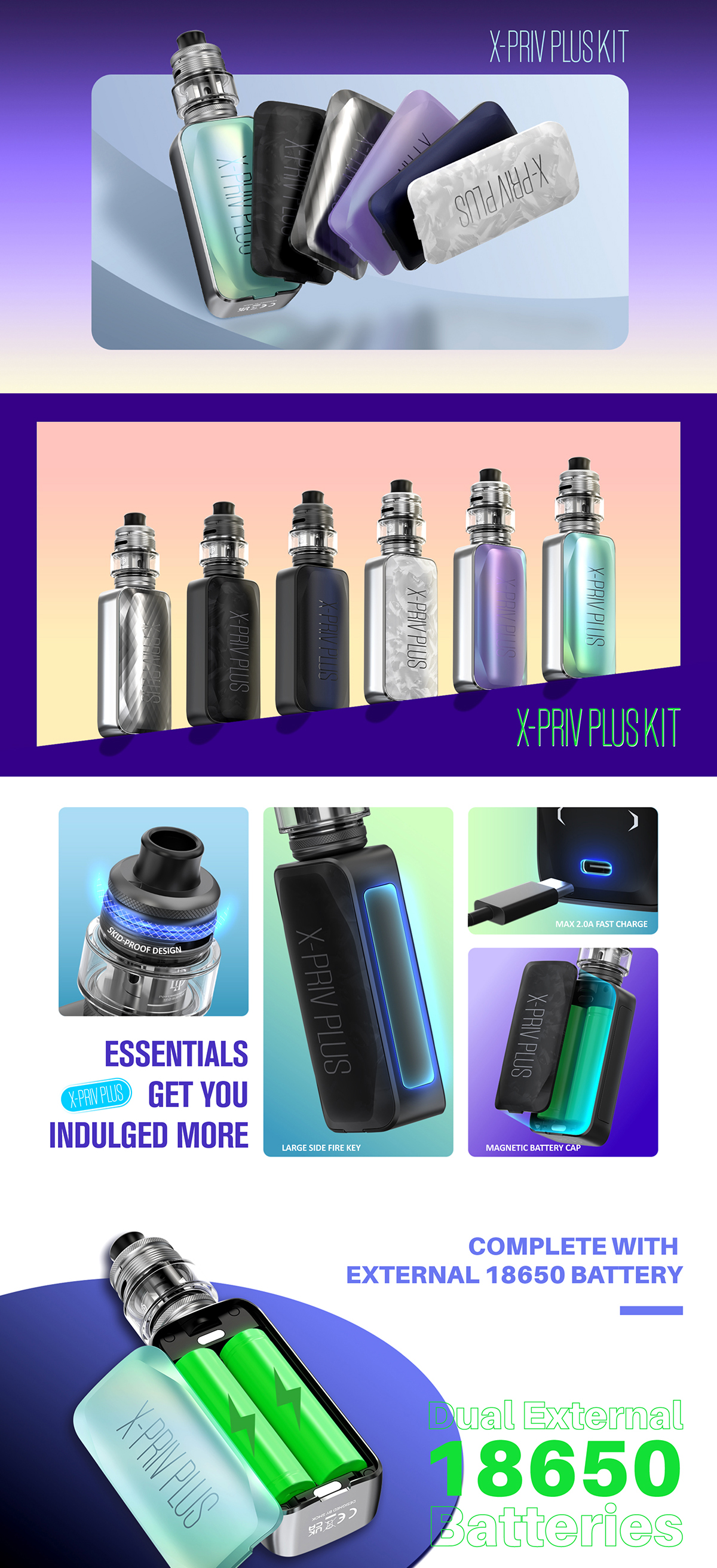 smok x-priv plus pod mod kit for sale