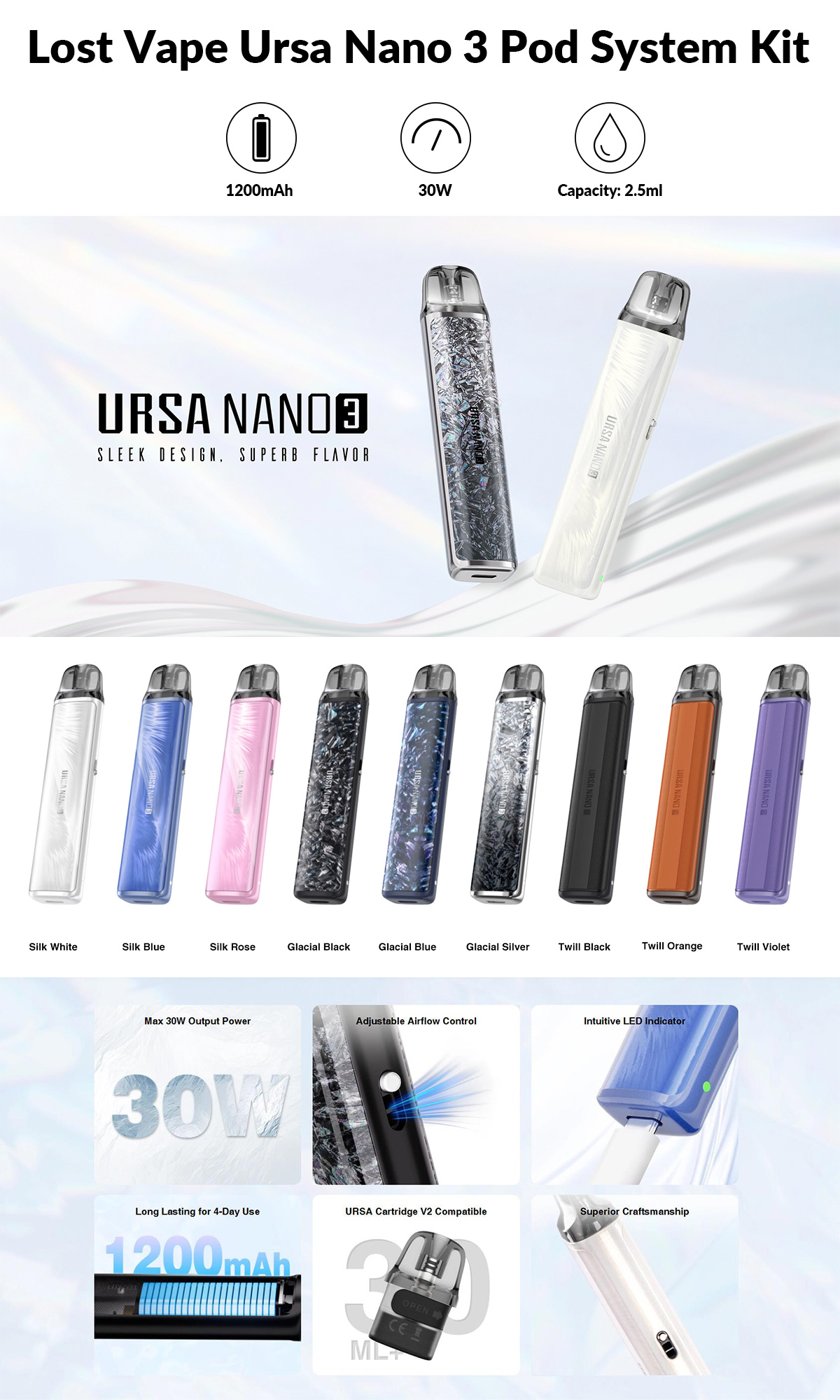 cheap lost vape ursa nano 3