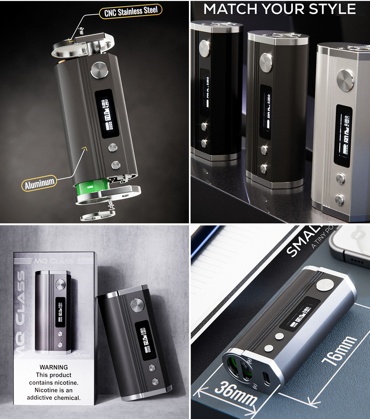 yihi sxmini mq class box mod for sale