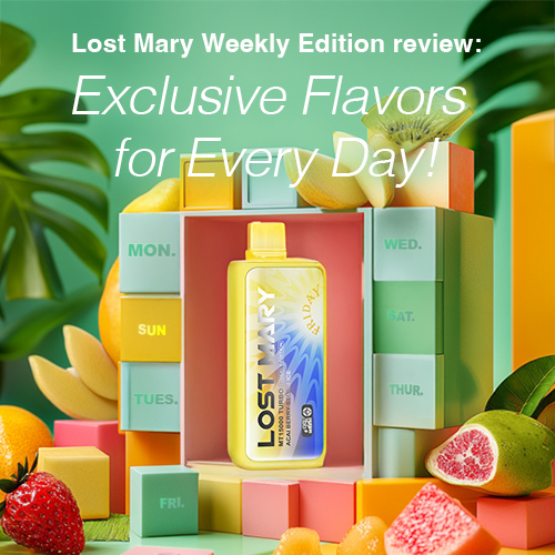 lost mary weekday flavors Discover Lost Mary MT15000 Turbo Flavors | Disposable Vapes main image 0