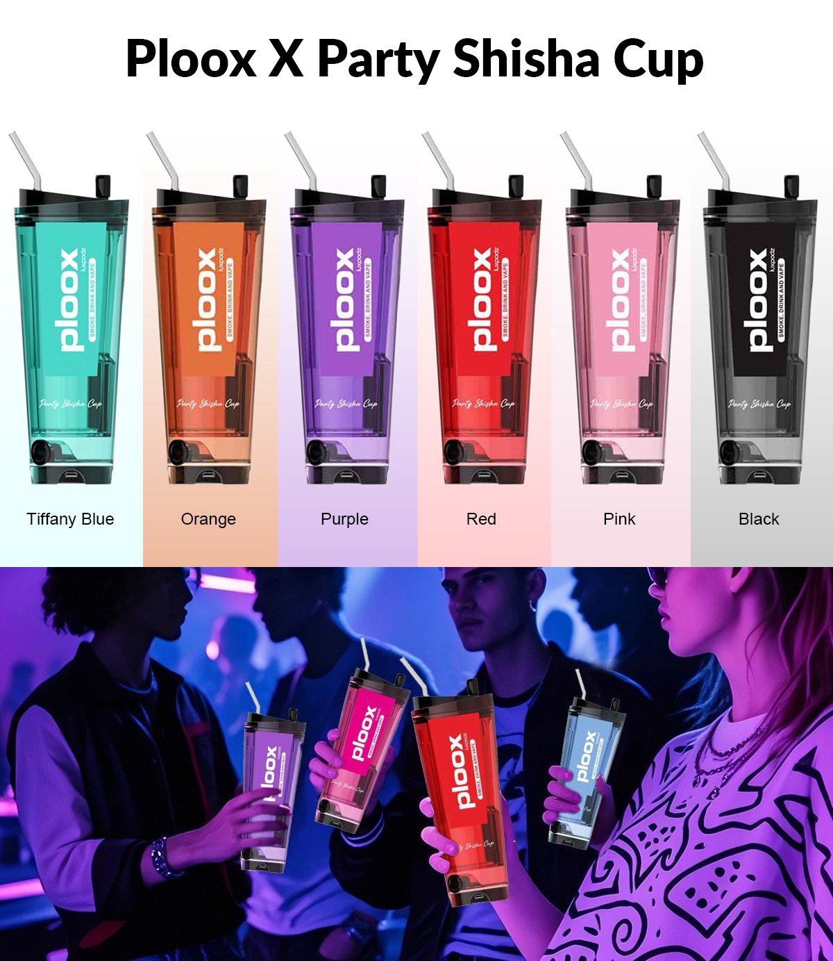 ploox x party shisha cup for sale