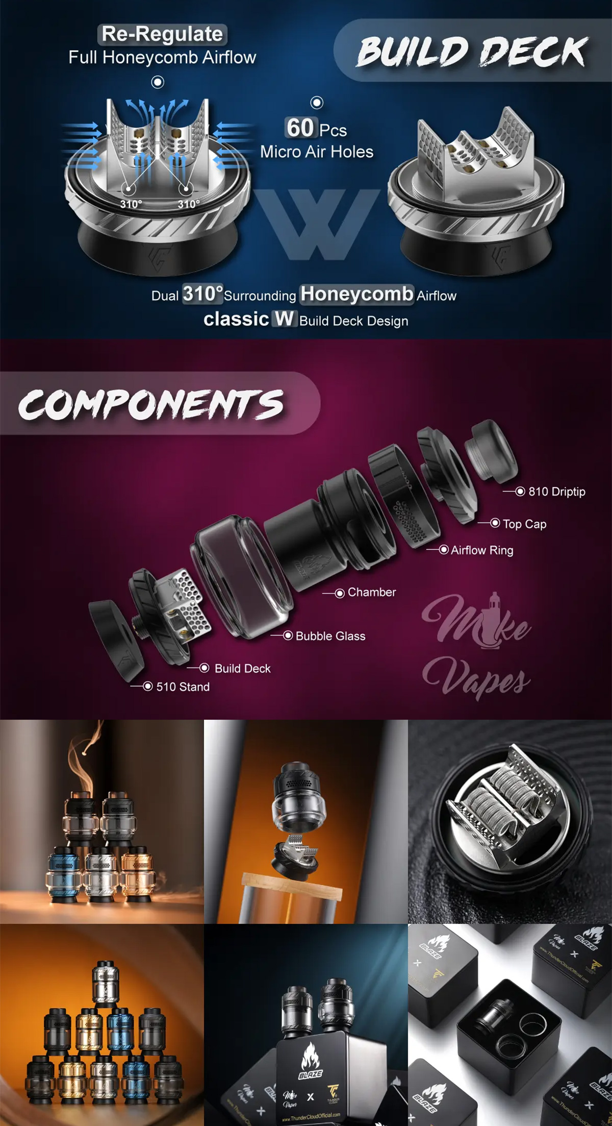 thunder cloud blaze pro max rta hot sale