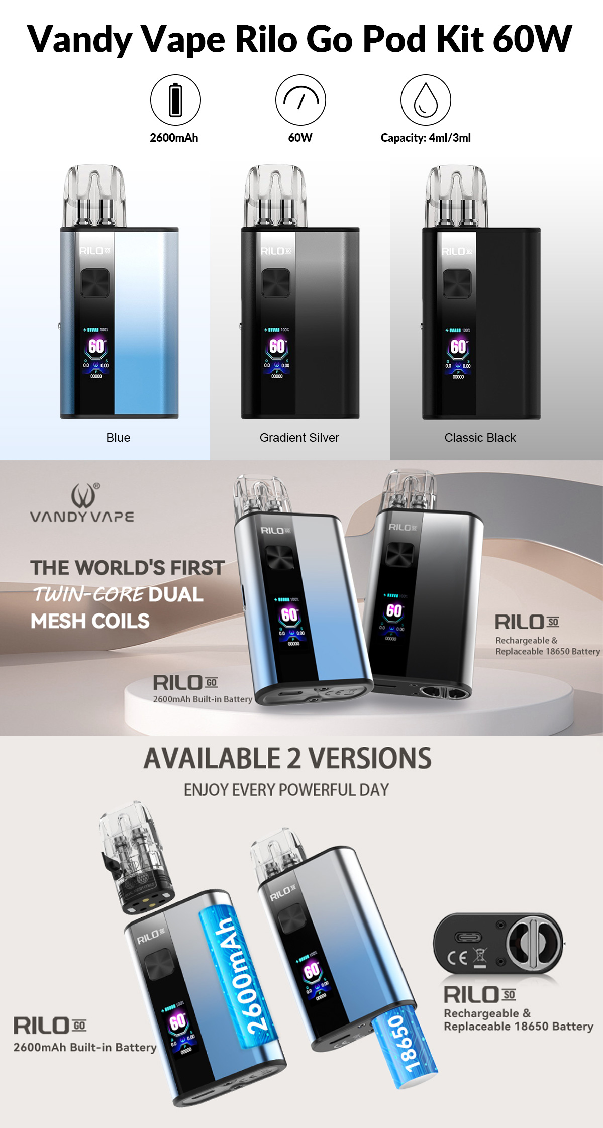 vandy vape rilo go for sale