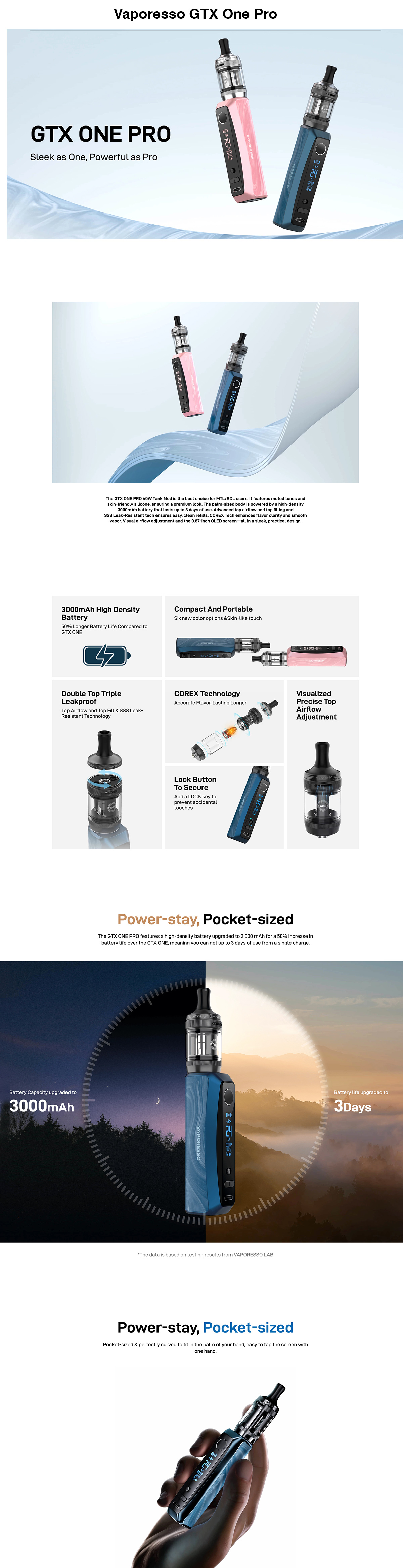 cheap vaporesso gtx one pro