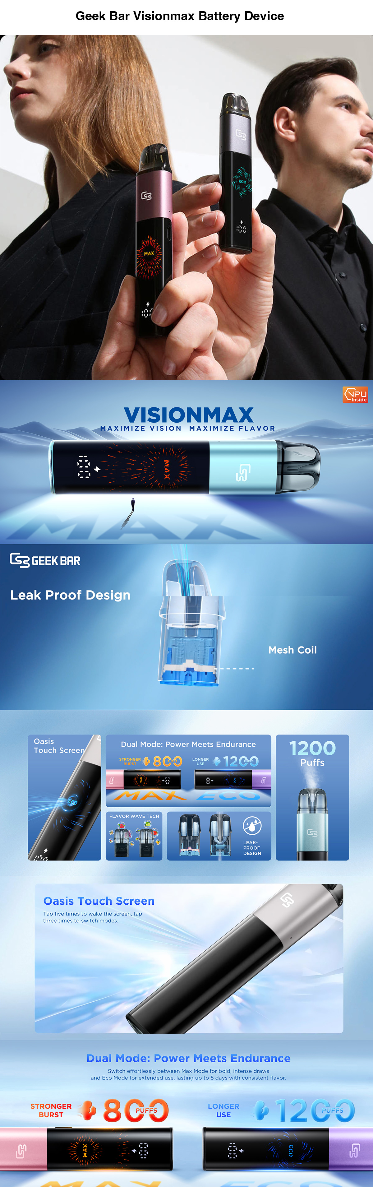 best geek bar visionmax
