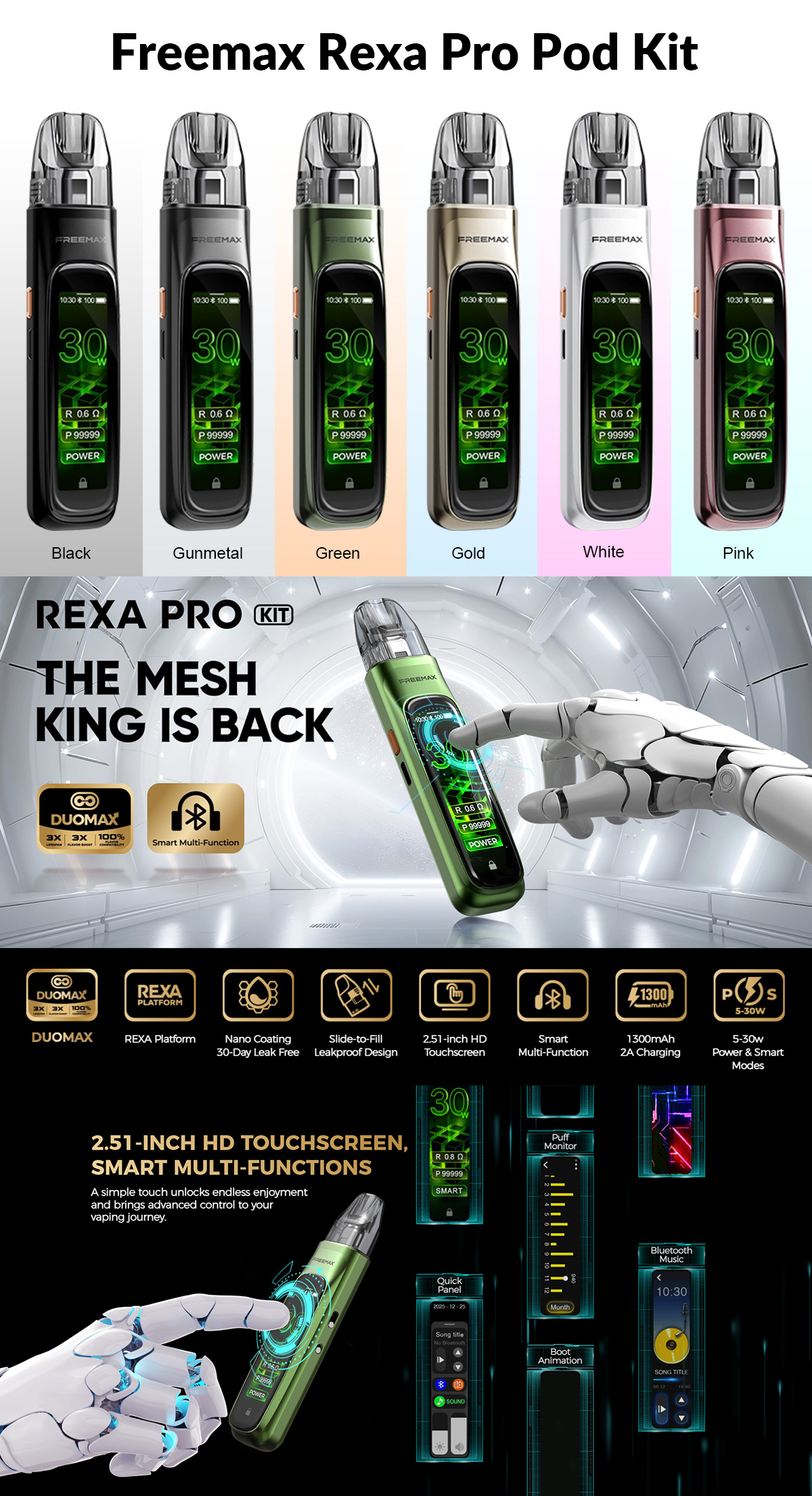freemax rexa pro for sale