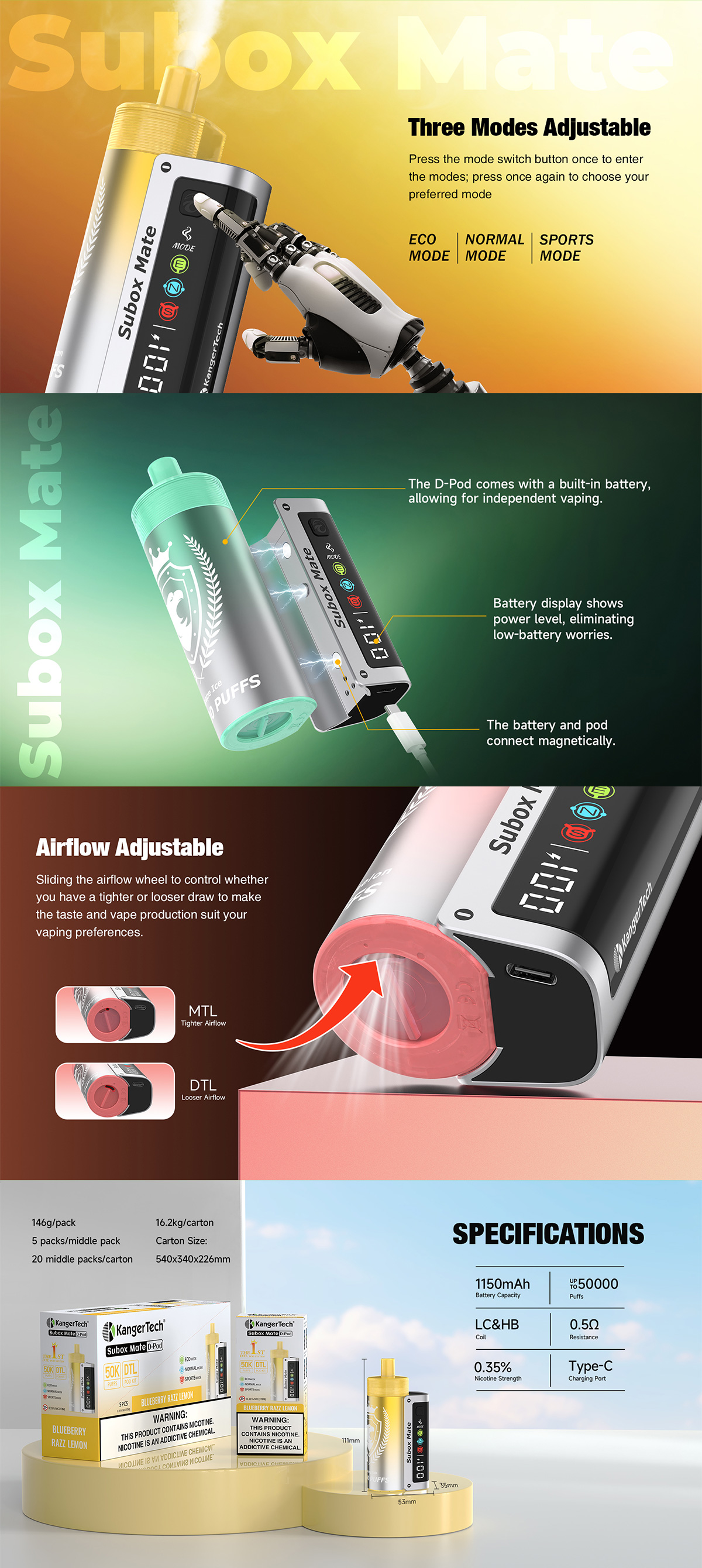 kanger subox mate 50k hot sale