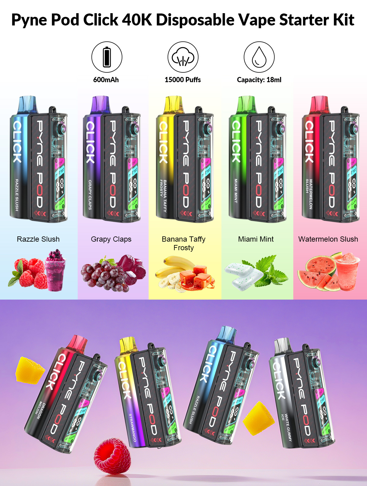 pyne pod click 40k hot sale