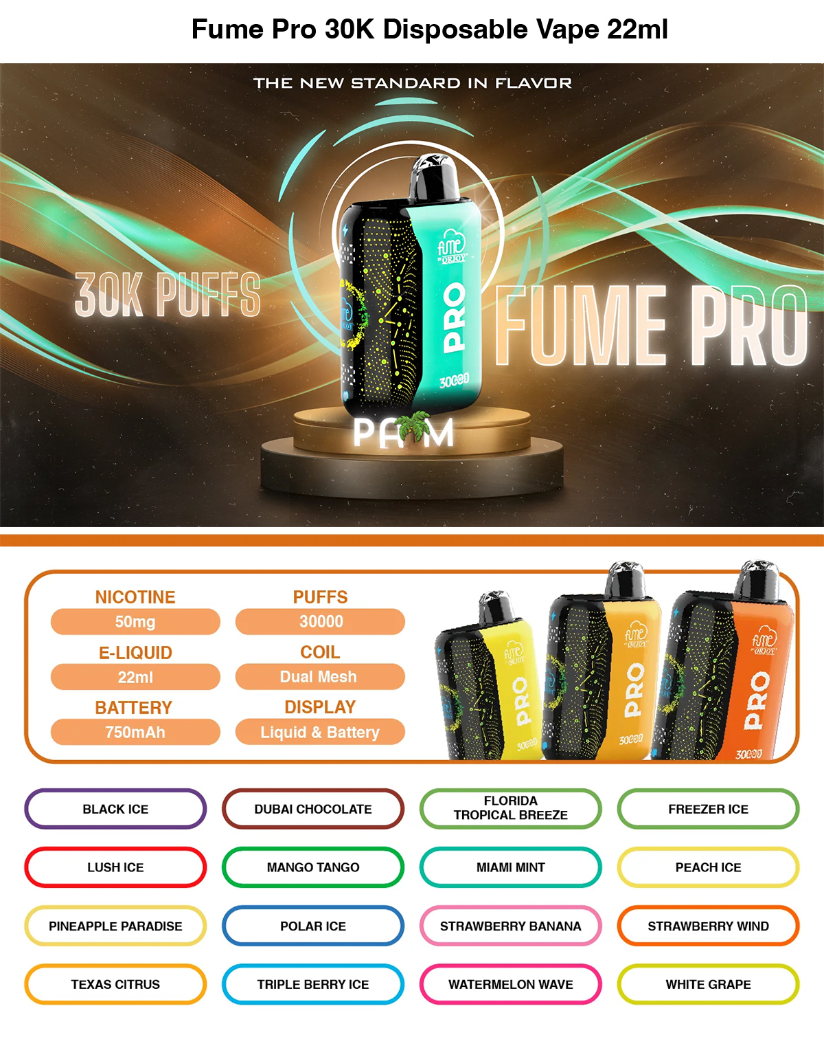 fume pro 30k hot sale