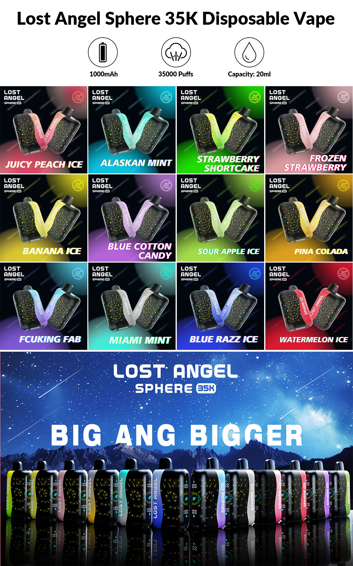 cheap lost angel sphere 35k