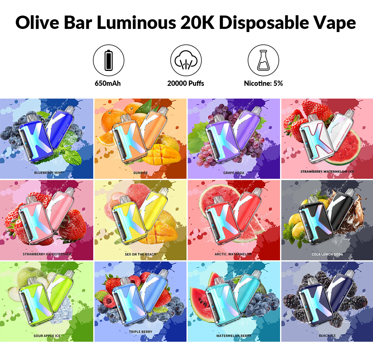 olive bar luminous 20k for sale