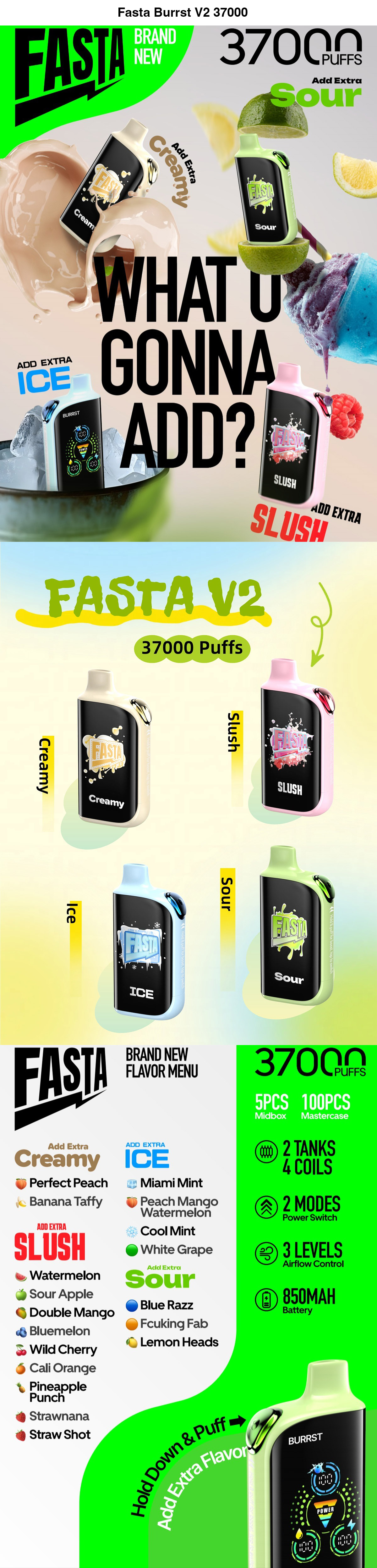 fasta burrst v2 37000 for sale