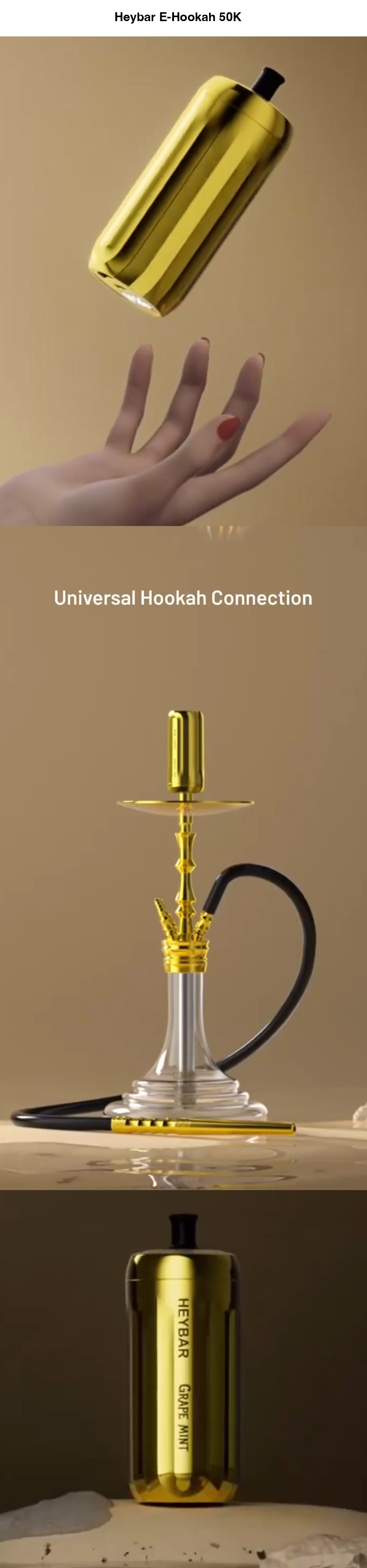 heybar e-hookah 50k