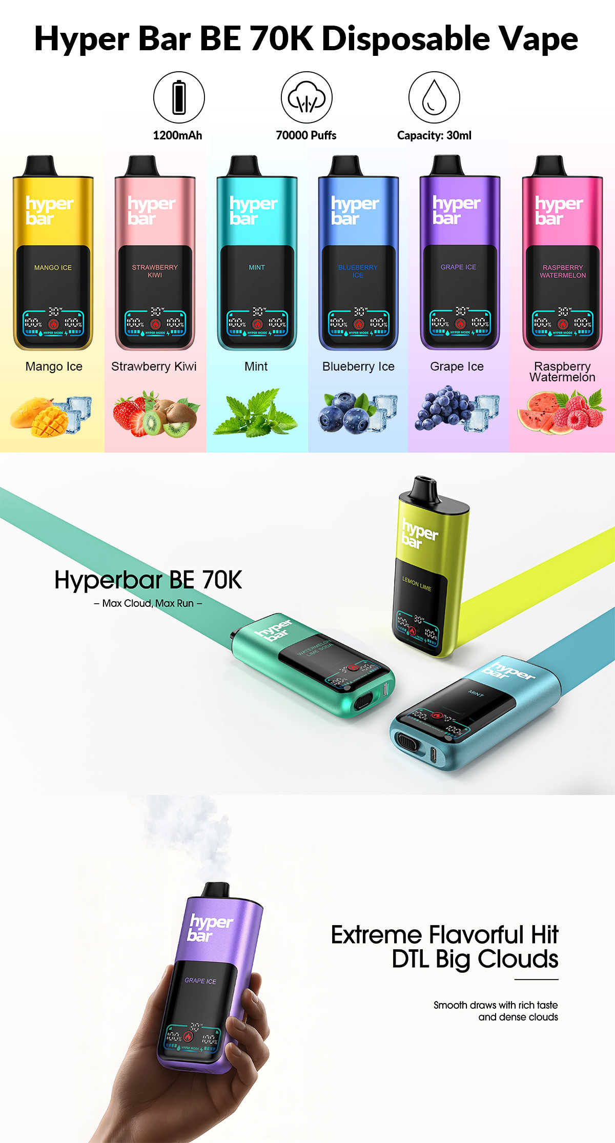 hyper bar be 70k disposable vape