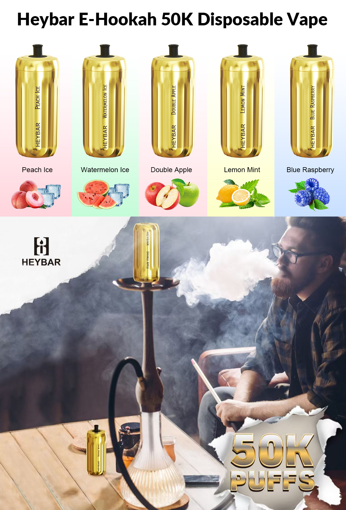 heybar e-hookah 50k for sale heybar e-hookah 50k for sale