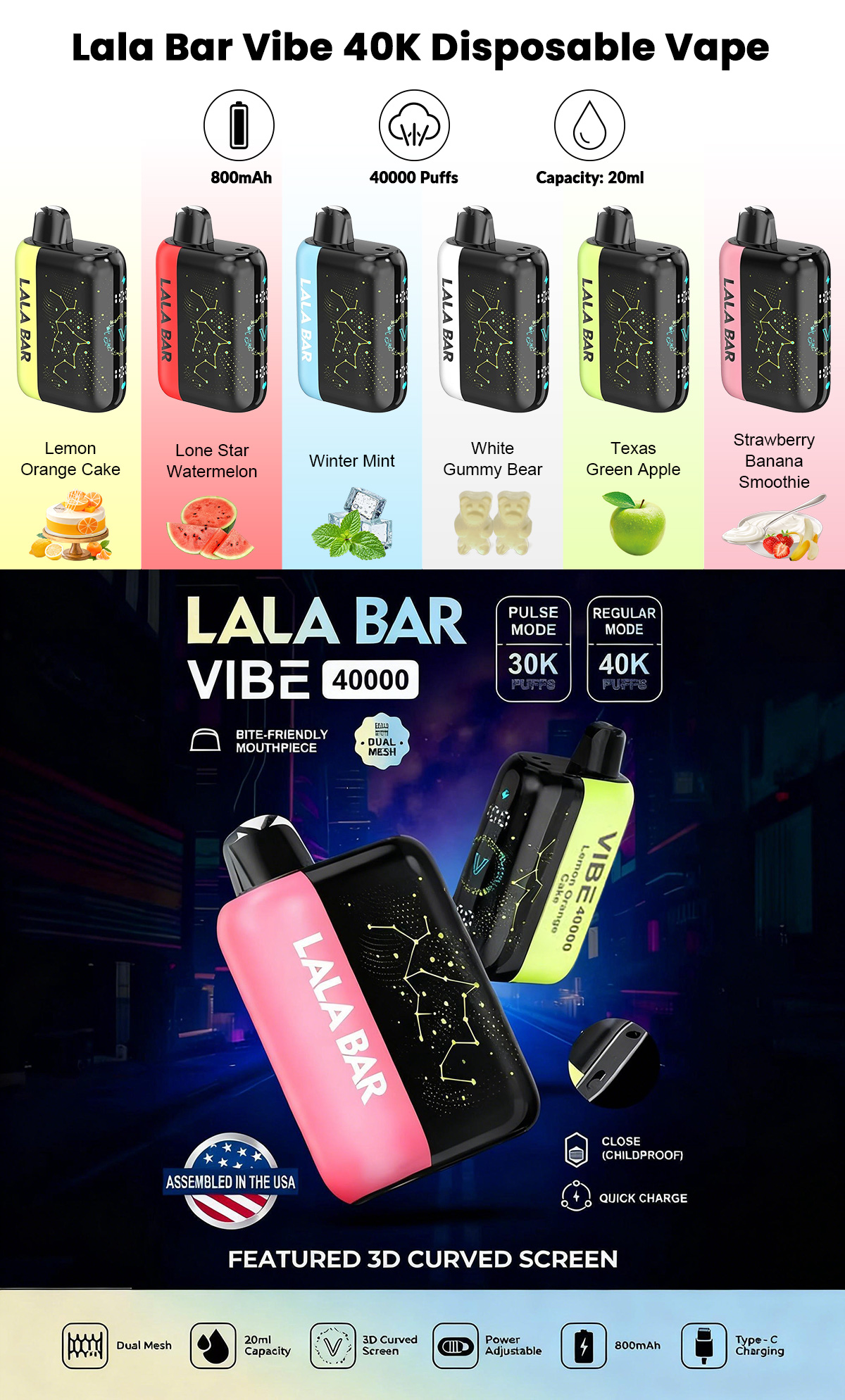 lala bar vibe 40k for sale