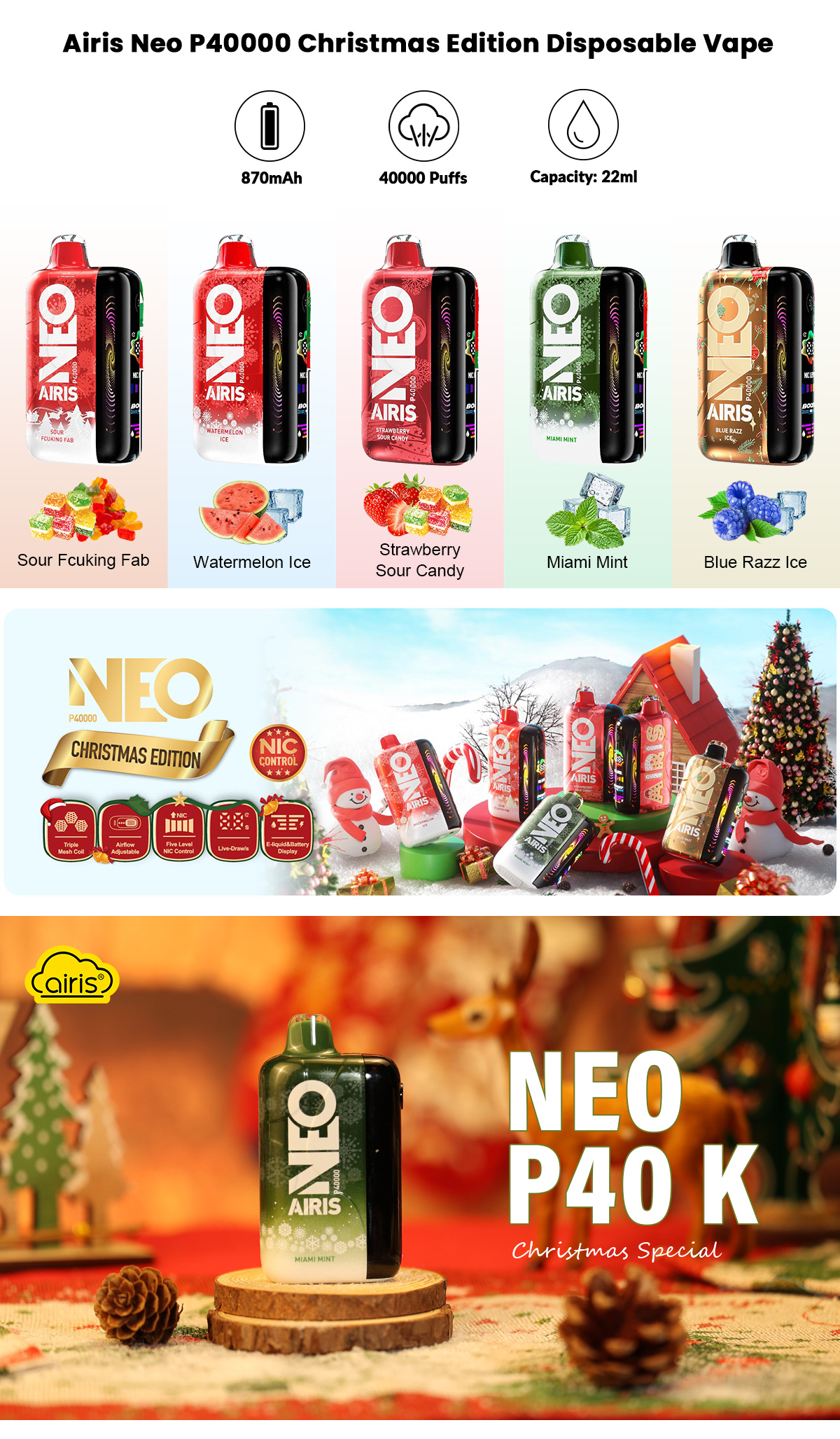 airis neo p40000 christmas edition cheap sale airis neo p40000 christmas edition cheap sale