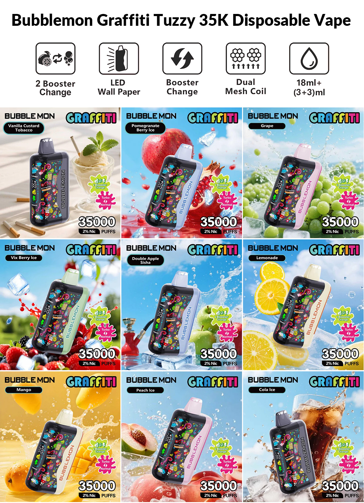 bubblemon graffiti tuzzy 35k hot sale