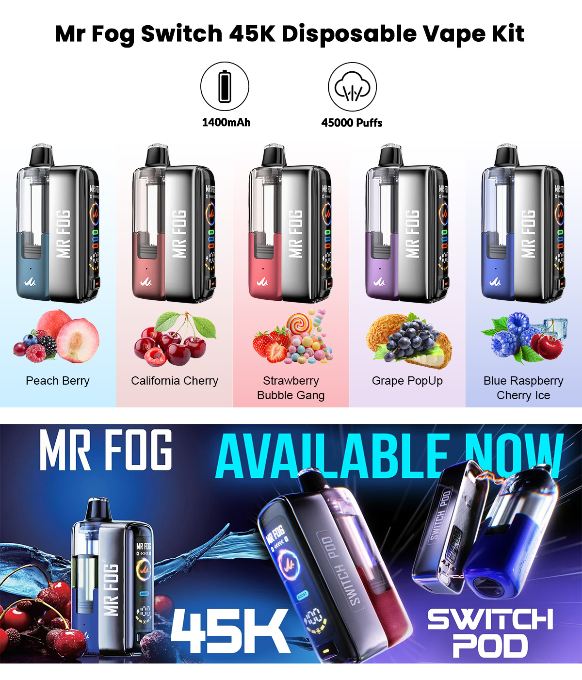 mr fog switch 45k kit cheap sale