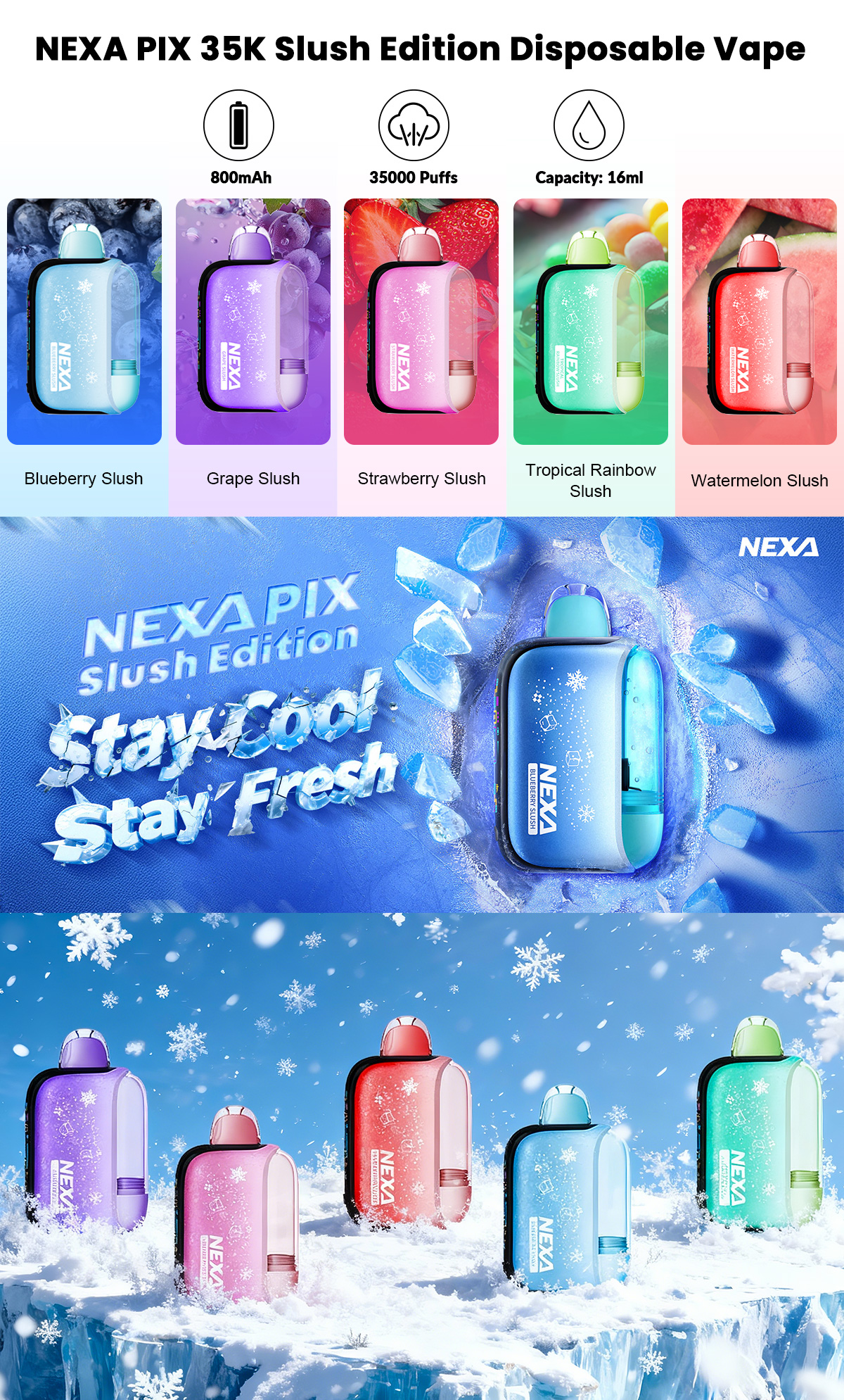 nexa pix 35k slush edition nexa pix 35k slush edition