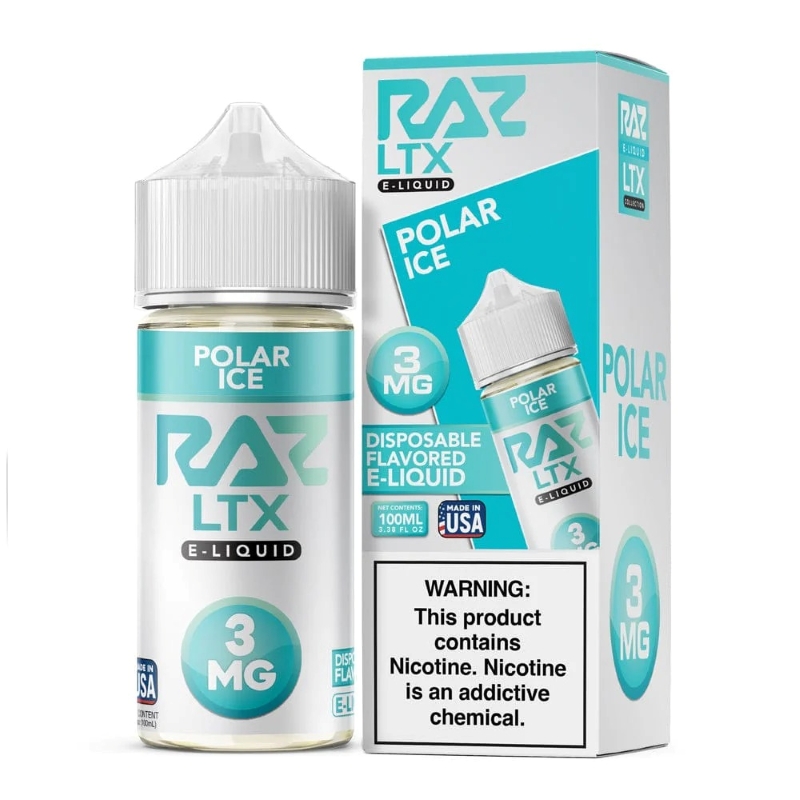 Polar Ice Raz Pod Juice X RAZ LTX Polar Ice E-juice 100ml | Vapesourcing
