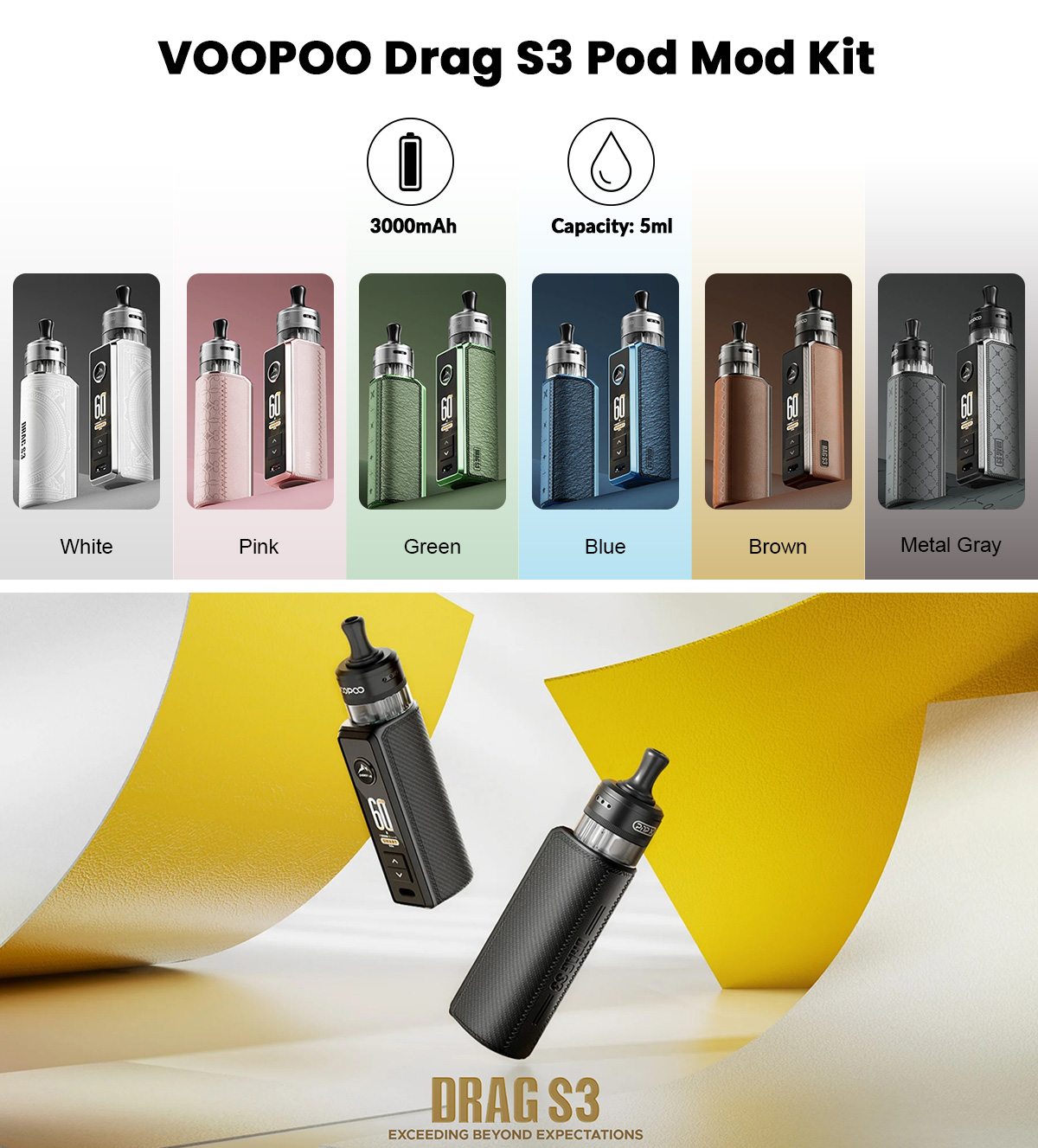 voopoo drag s3 pod mod kit hot sale voopoo drag s3 pod mod kit hot sale