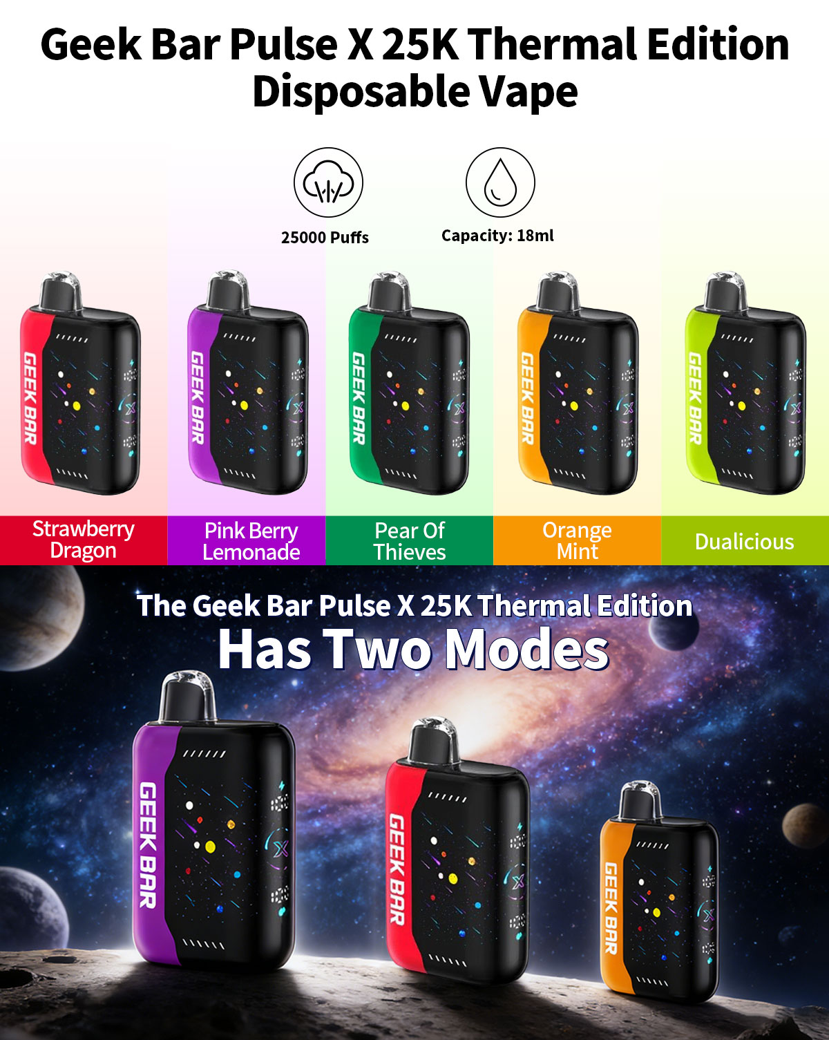 geek bar pulse x 25k thermal edition cheap sale