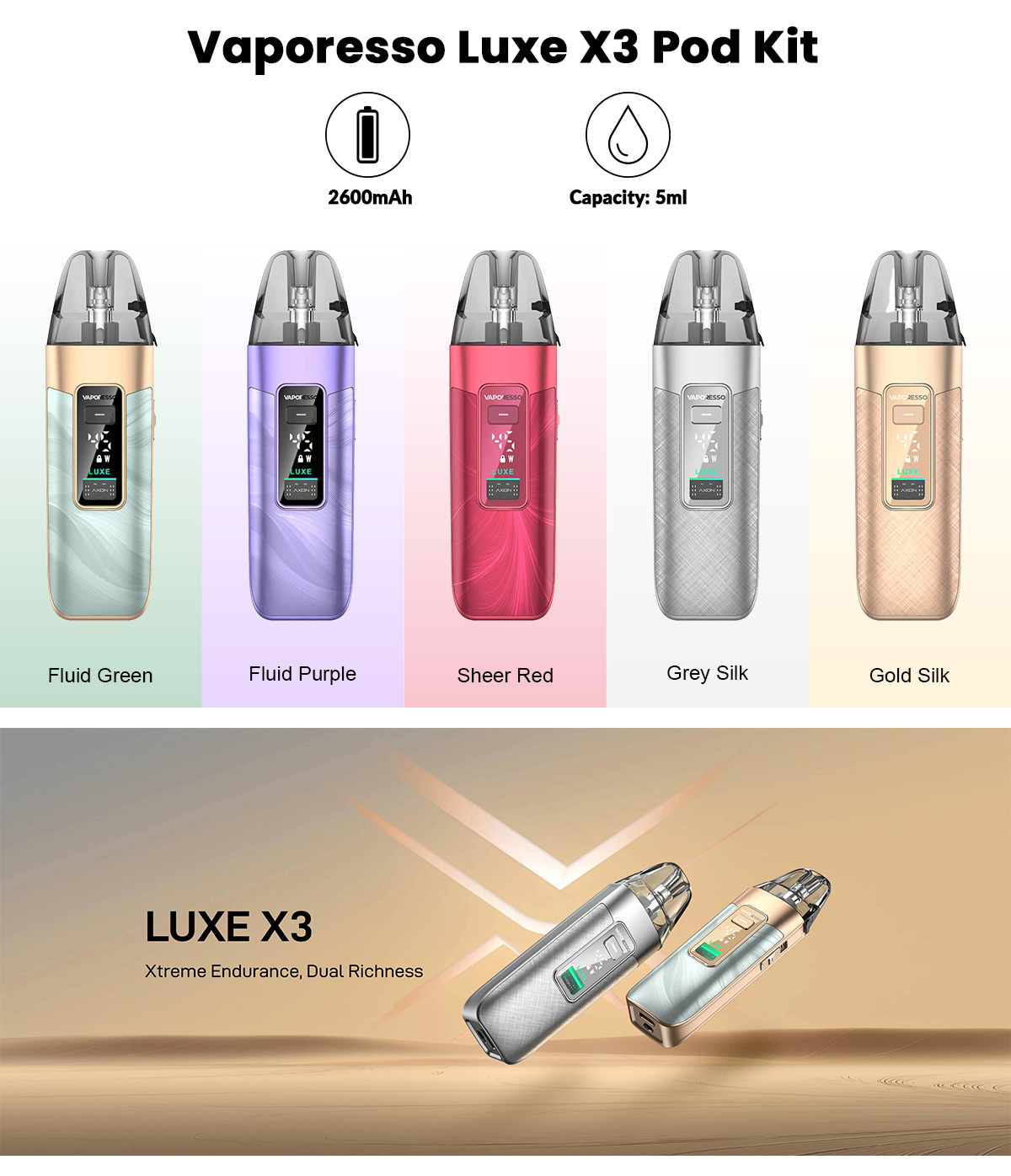 vaporesso luxe x3 hot sale