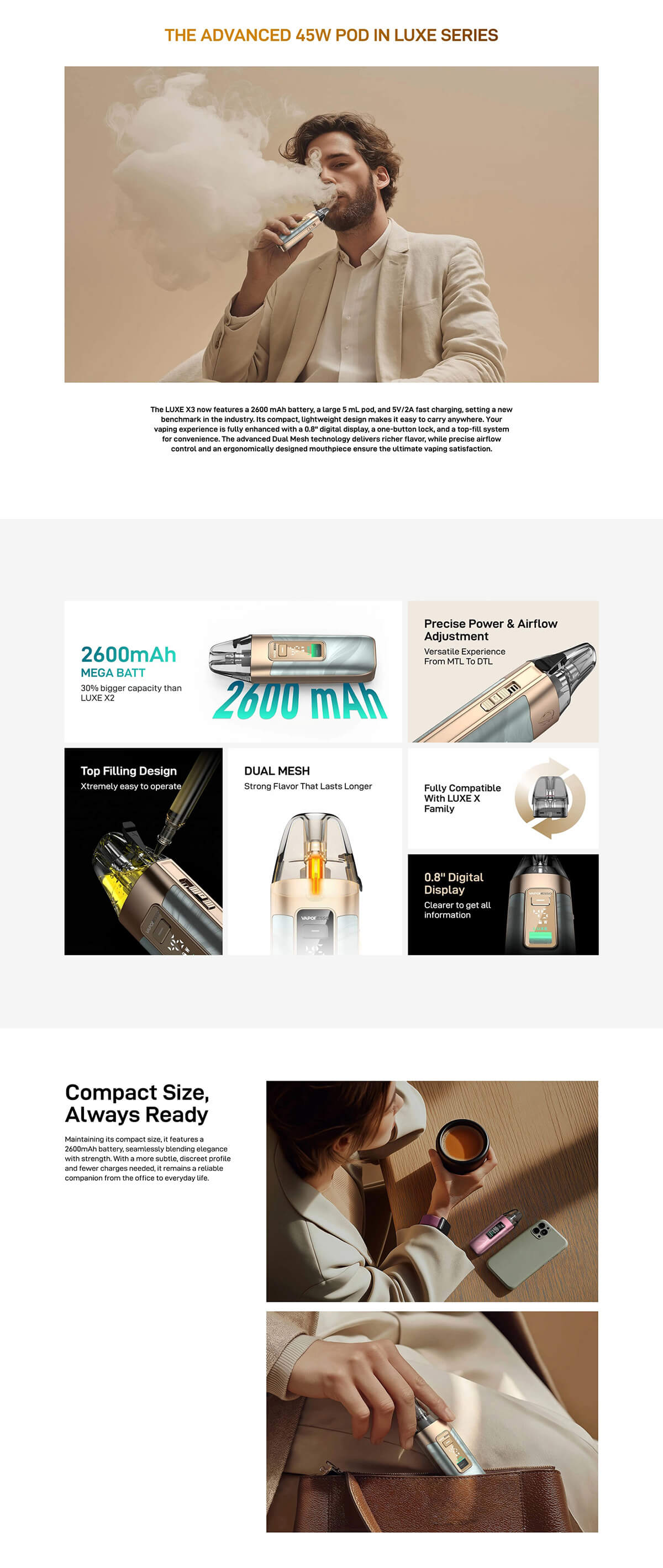 vaporesso luxe x3 cheap sale