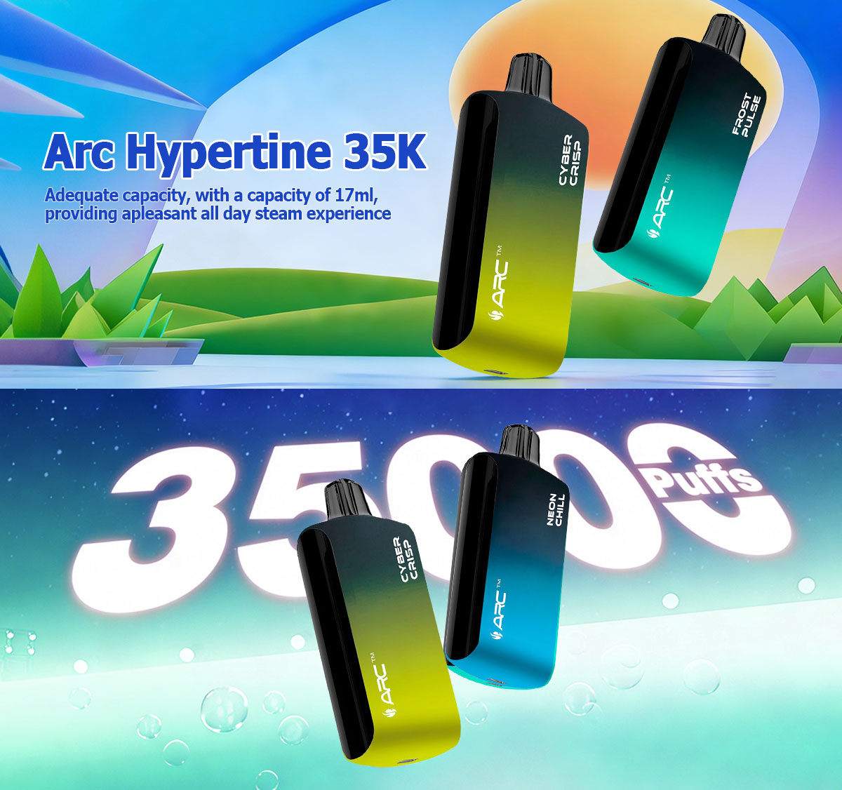 arc hypertine 35k cheap sale