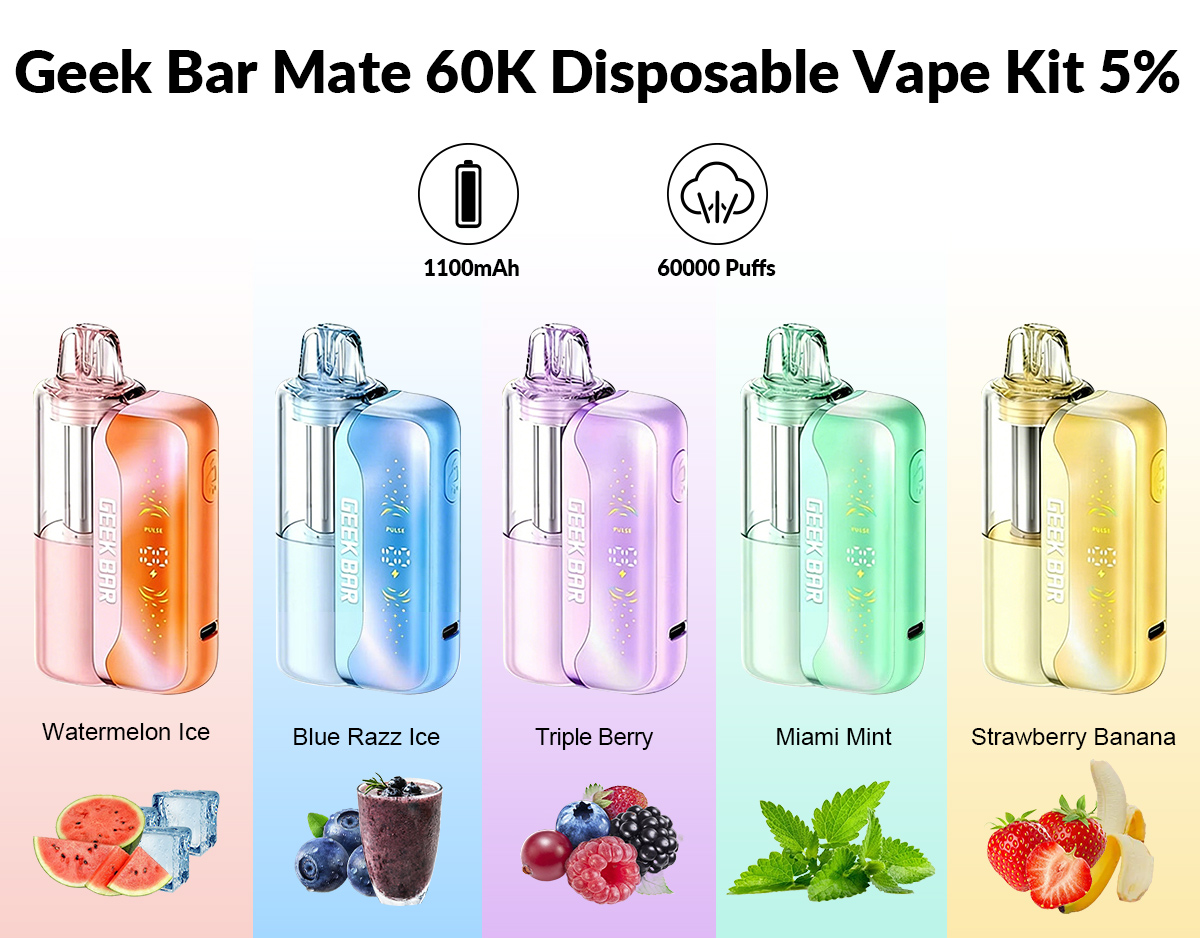 geek bar mate 60k geek bar mate 60k