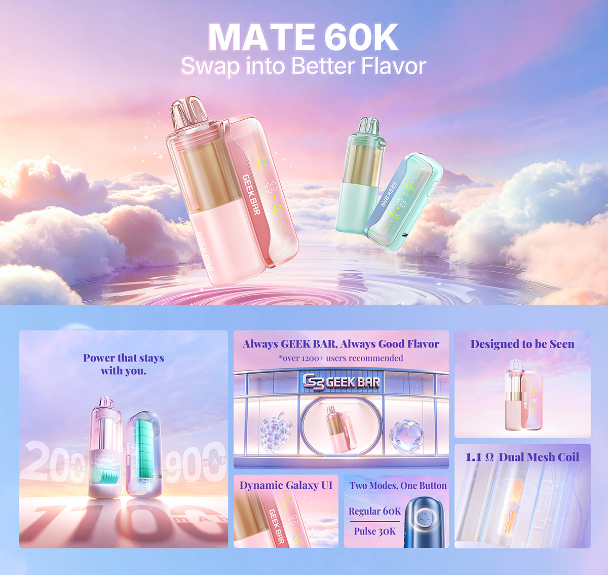 geek bar mate 60k sale geek bar mate 60k sale