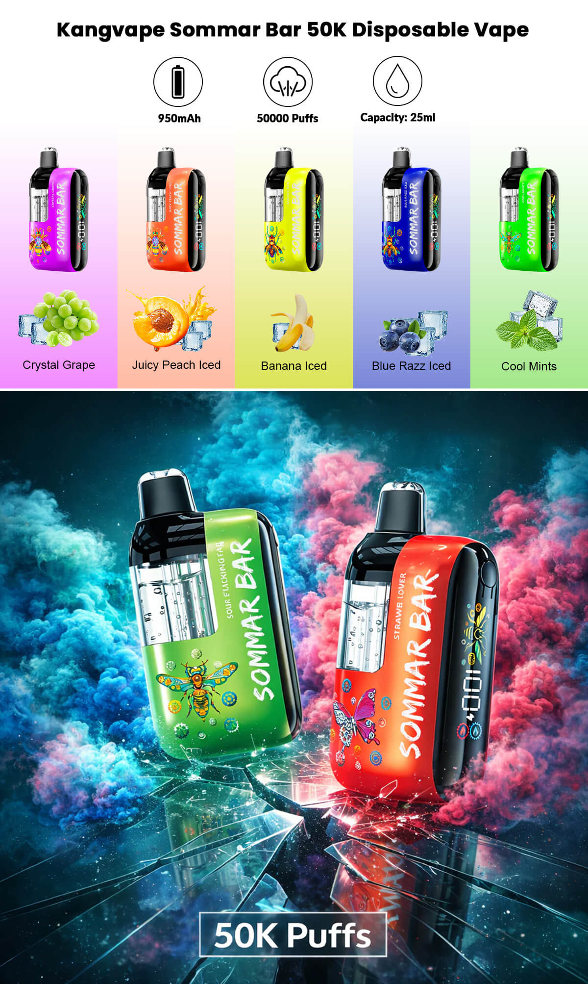 kangvape sommar bar 50k